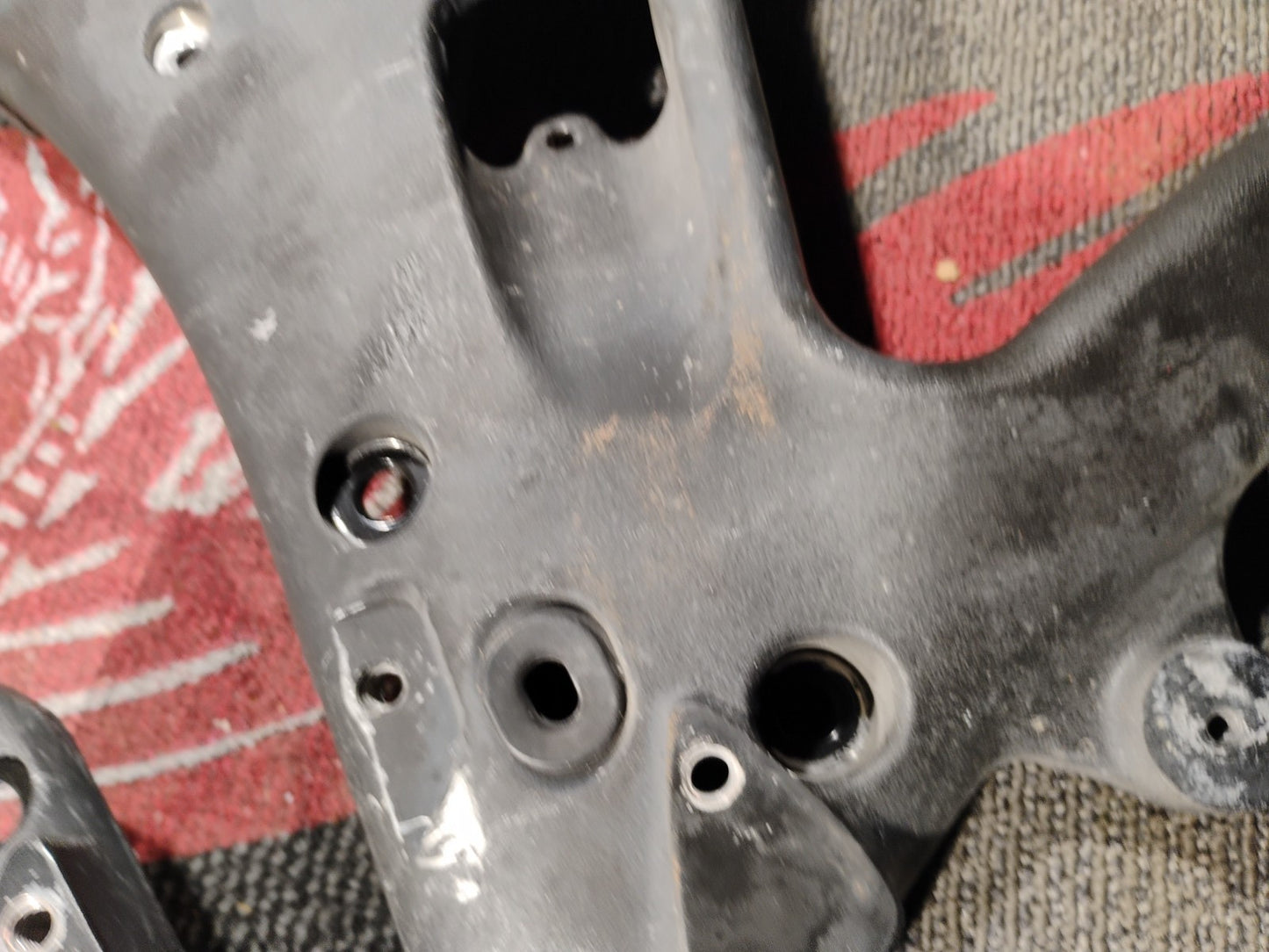 Indian Chief Chieftain & Roadmaster Left & Right Rear Subframe Support Brackets