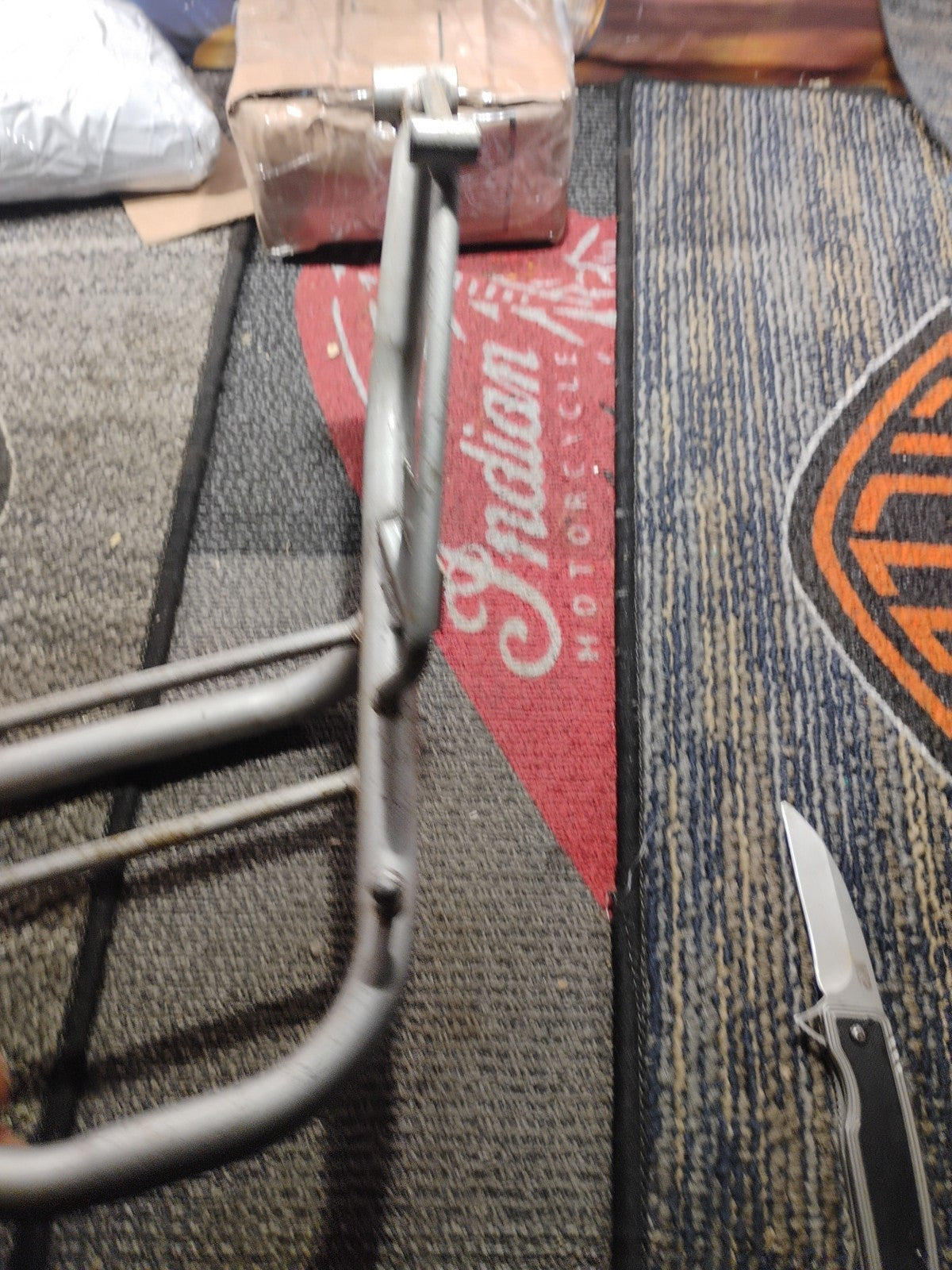 2014 Yamaha Zuma 50cc Scooter Rear Rack