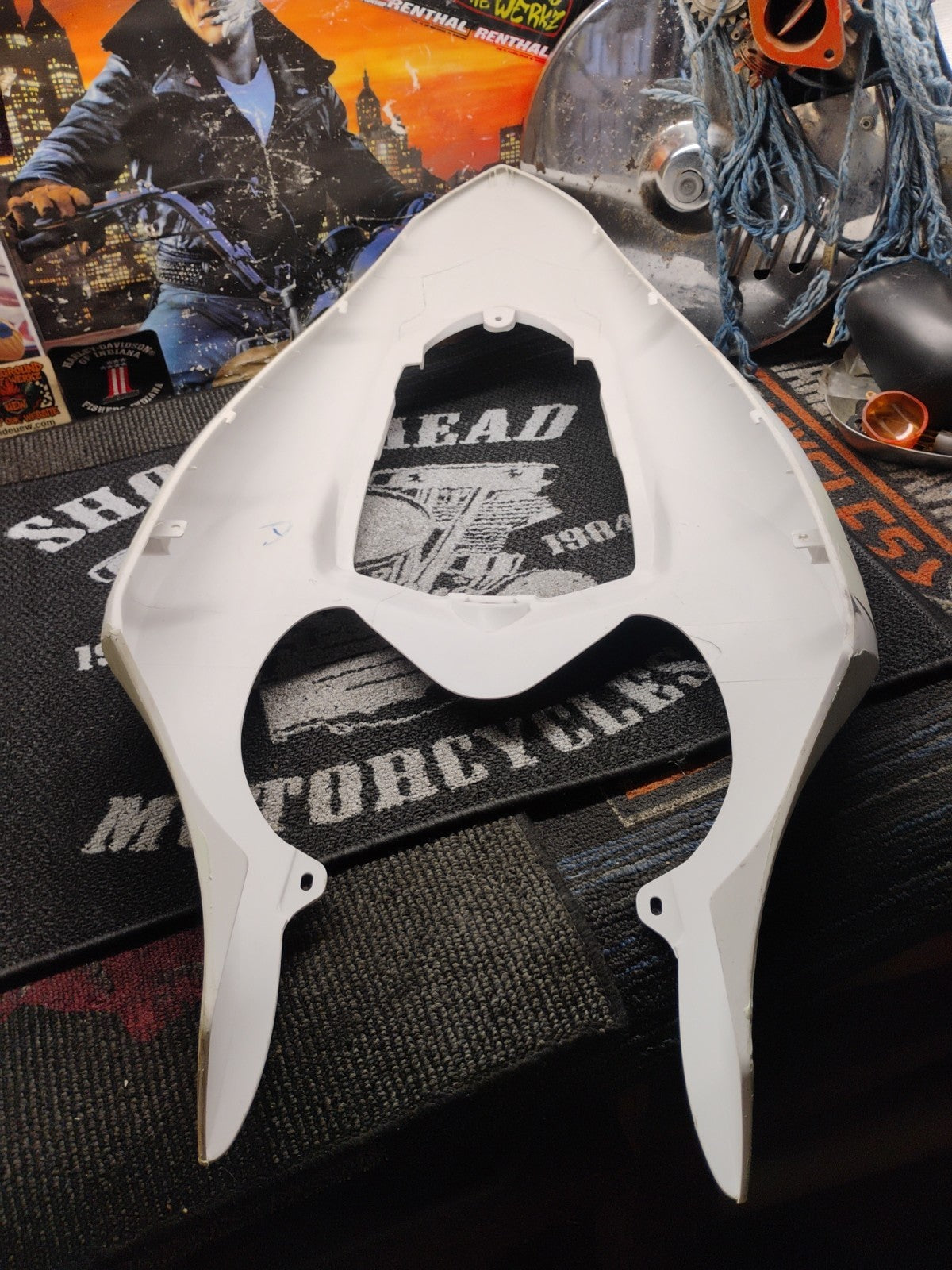 Yamaha YZF R1 2004- 06 BACK REAR TAIL Fairing Panel Cowl ASSY USED OEM SEE PHOTO