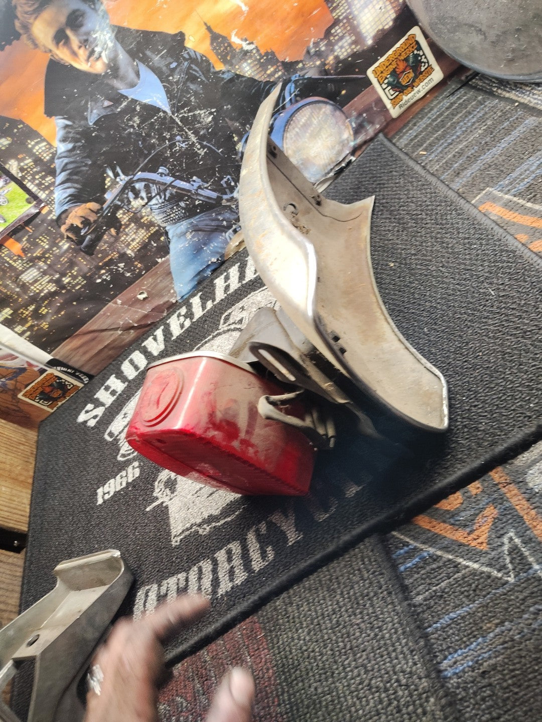 1981 KAWASAKI KZ750 LTD REAR FENDER TAIL LIGHT OEM KZ750H