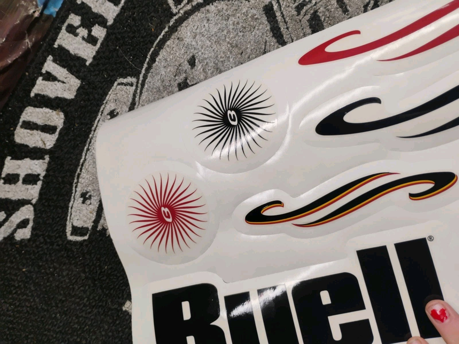 NOS Buell Blast Mesa Personal FX Motorcycle Decal Set H-D #93982