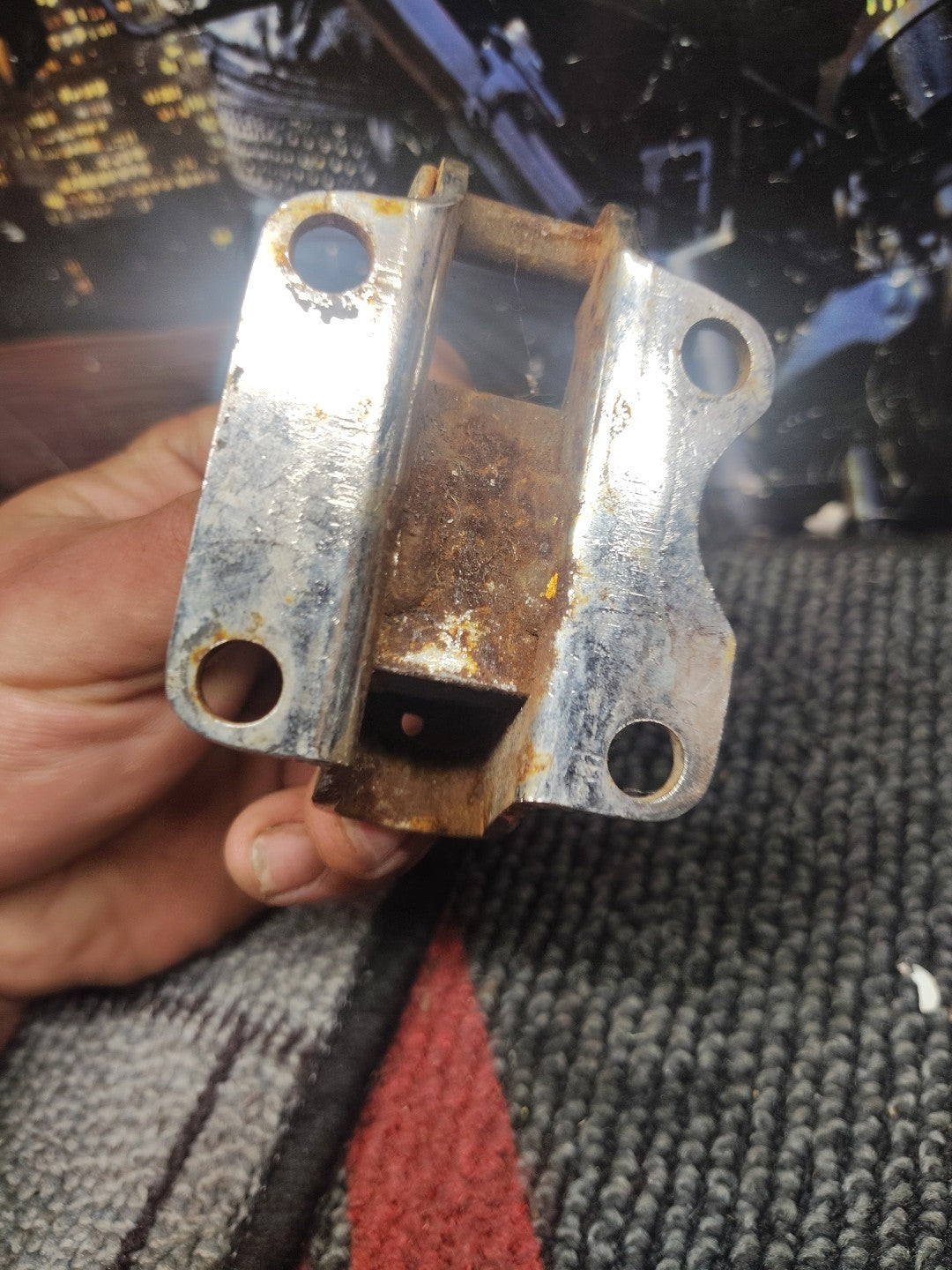 Harley-Davidson OEM 1985-2005 FLH/FLT Kick Stand Bracket 50078-81