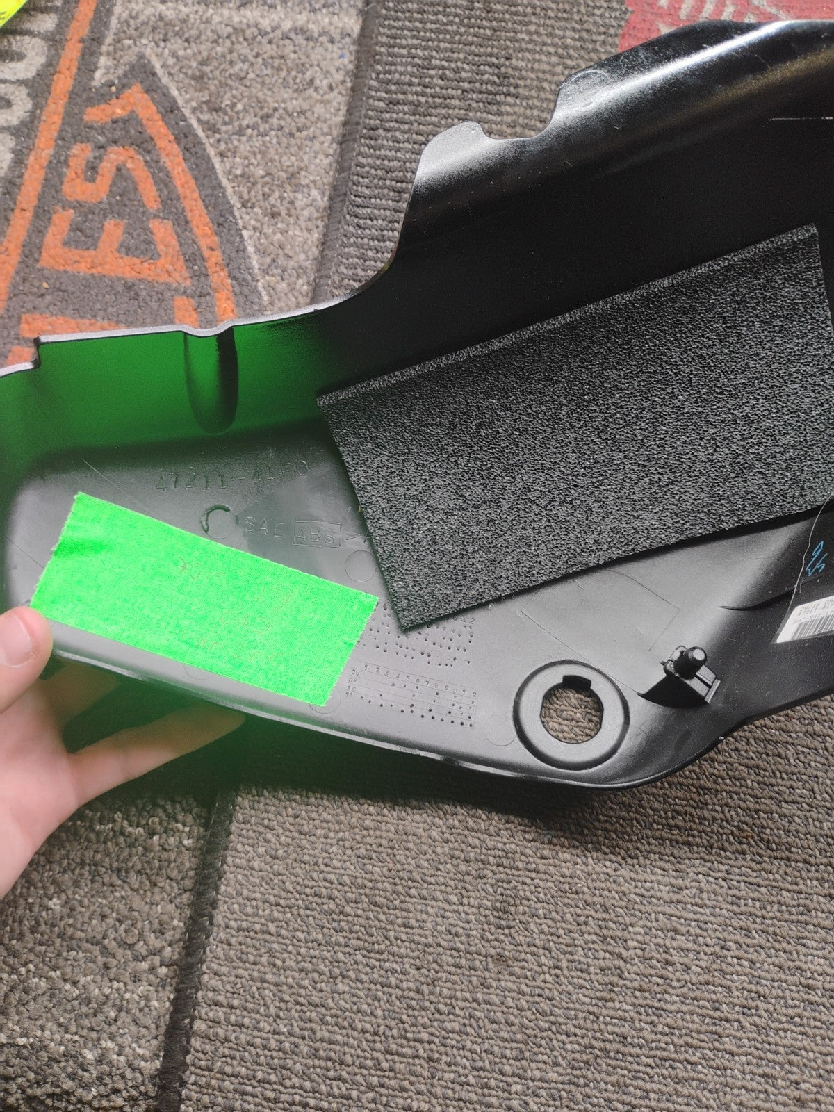 2002 SUZUKI INTRUDER VOLUSIA 800 VL800 RIGHT SIDE COVERS 47110-41F20-33J