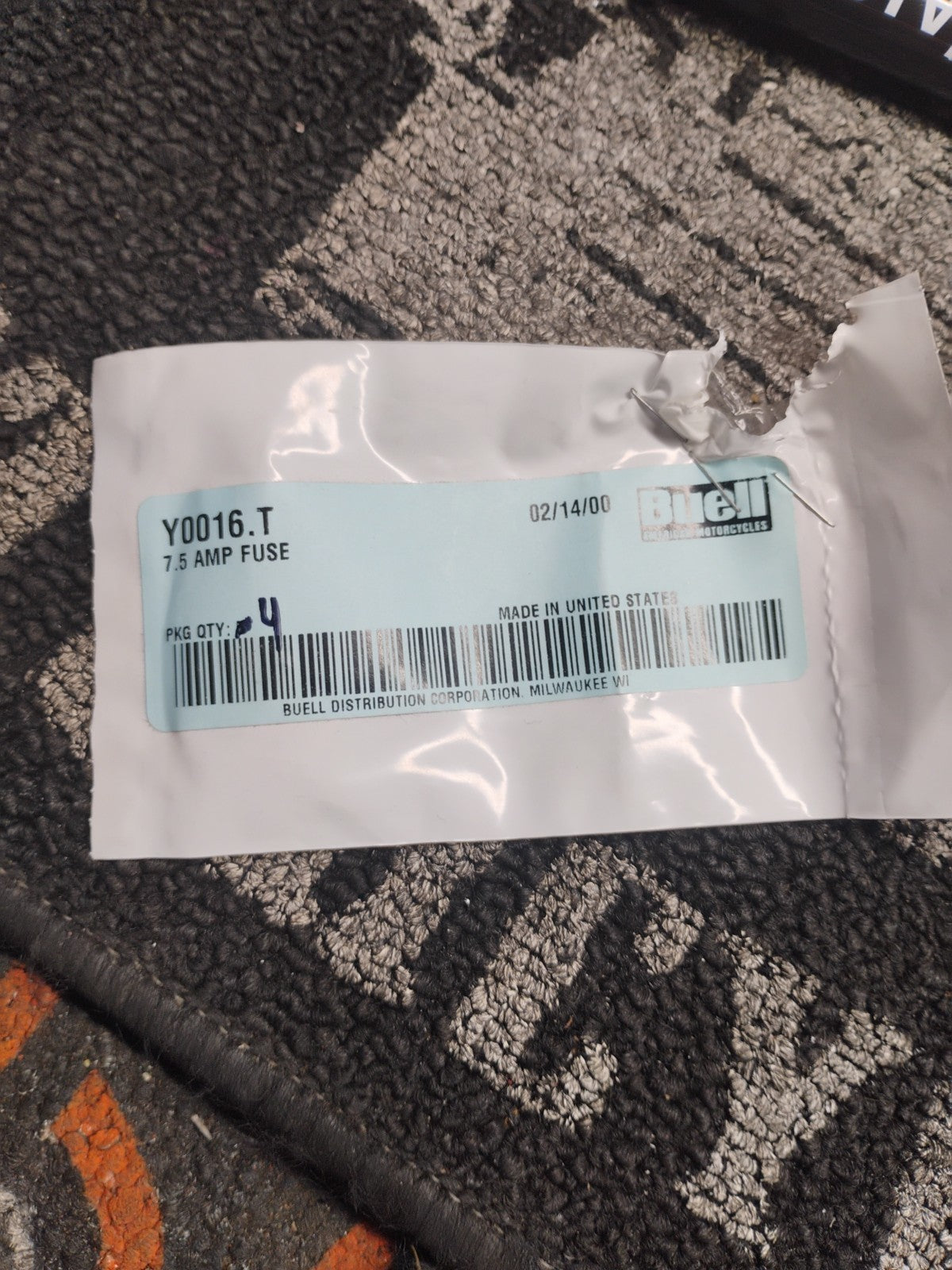 Buell OEM Y0016.T 7.5 Amp Fuse