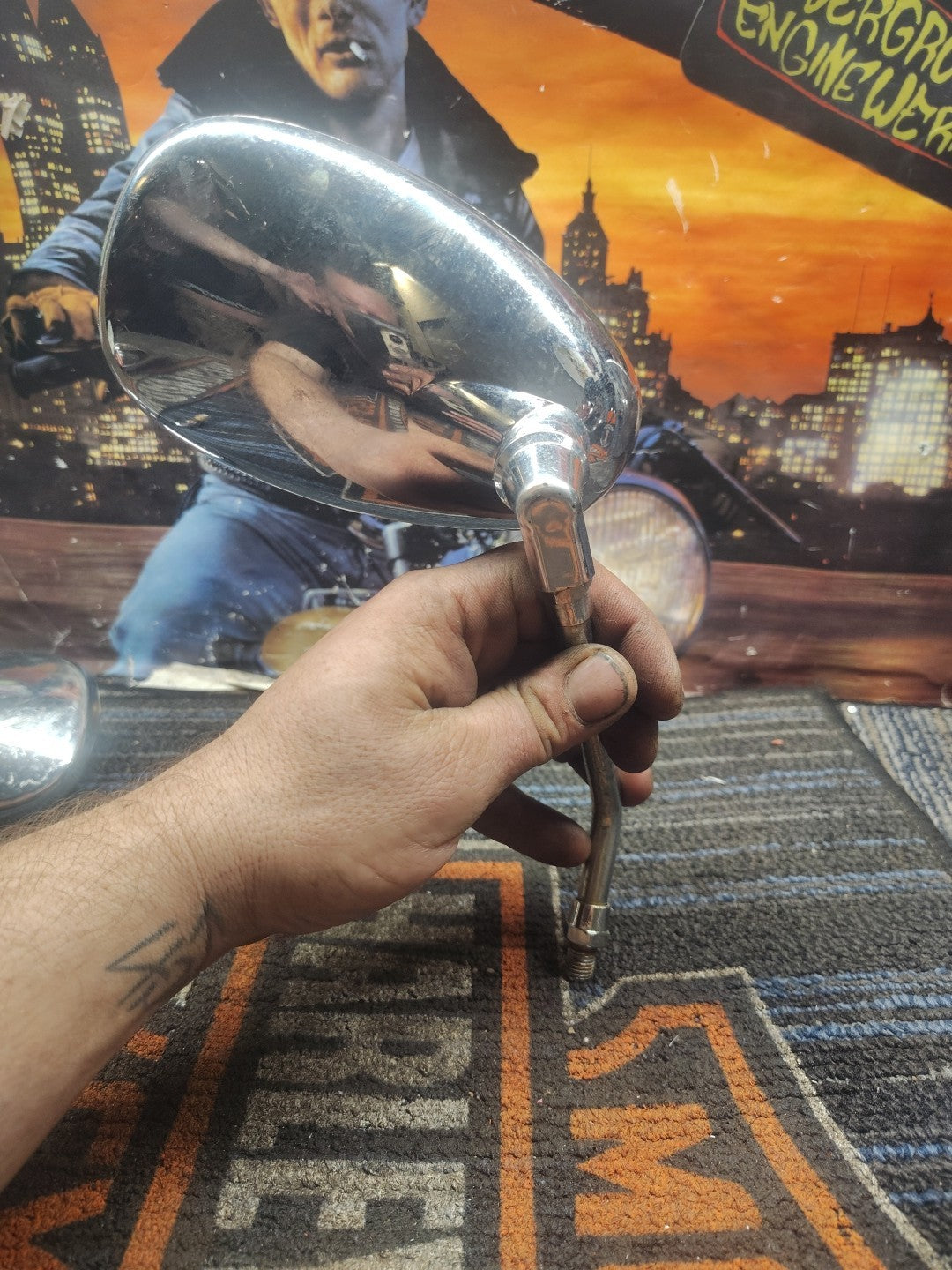 2017 Indian Roadmaster Rearview Mirrors