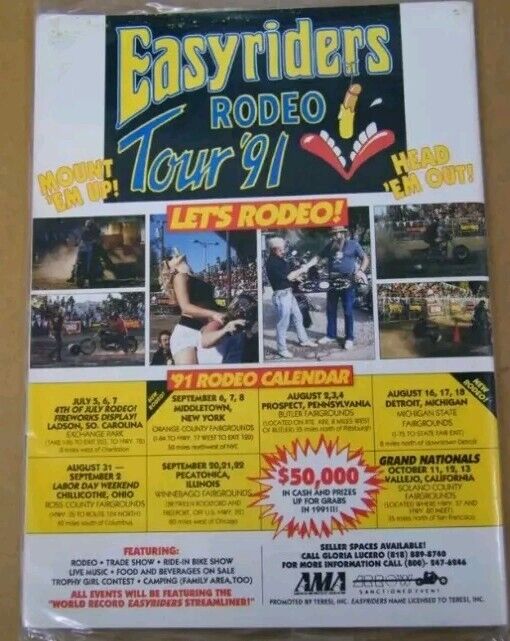 1991 September Easyriders Motorcycle Magazine David Mann Harley-Davidson Bikers