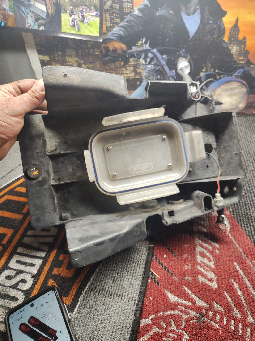 Modified Tupperware HONDA CBR600F TAIL TIDY 1991 Pos