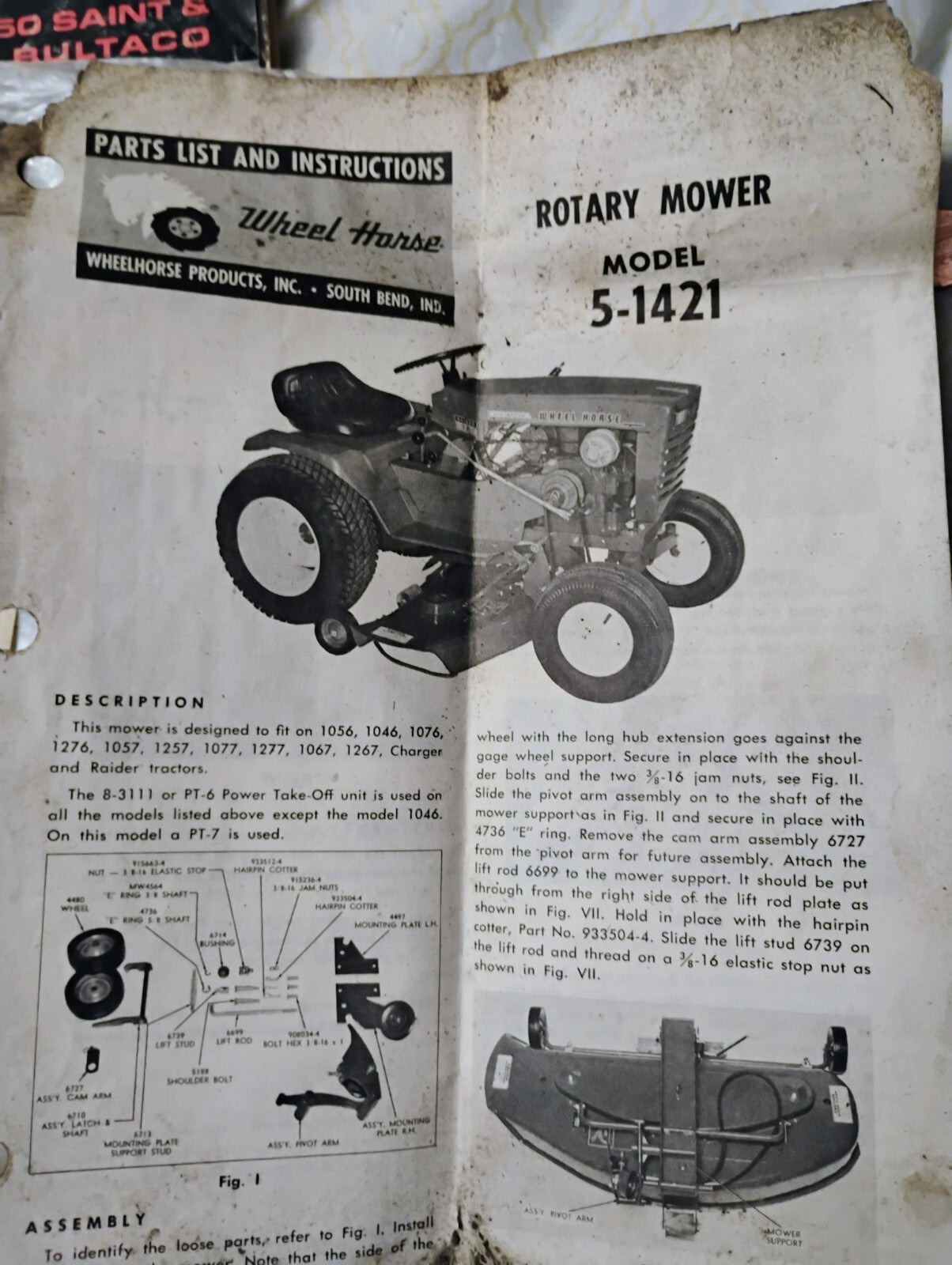 Wheel Horse Koler Lawn tractors riding mower workhorse Service Manuals Lot 