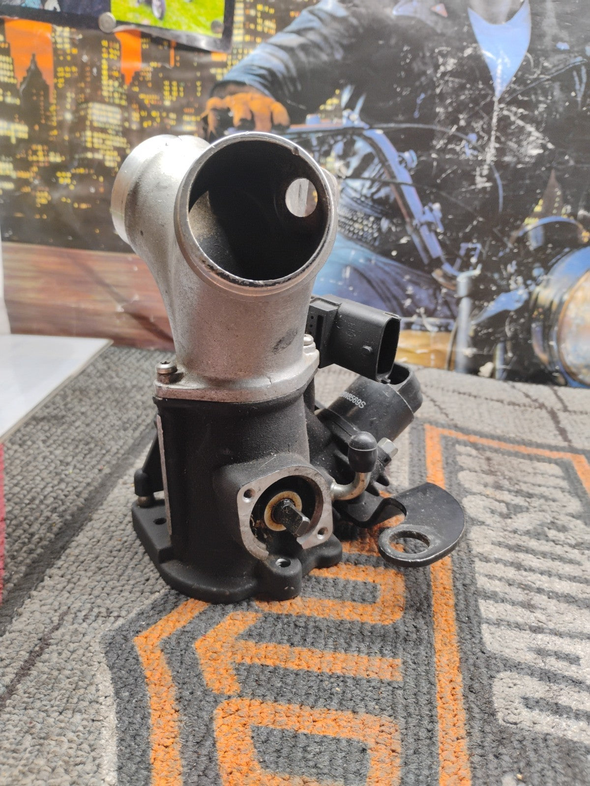 2007^ Harley Sportster 1200 883 Throttle Body Fuel Injection Intake 27694-07