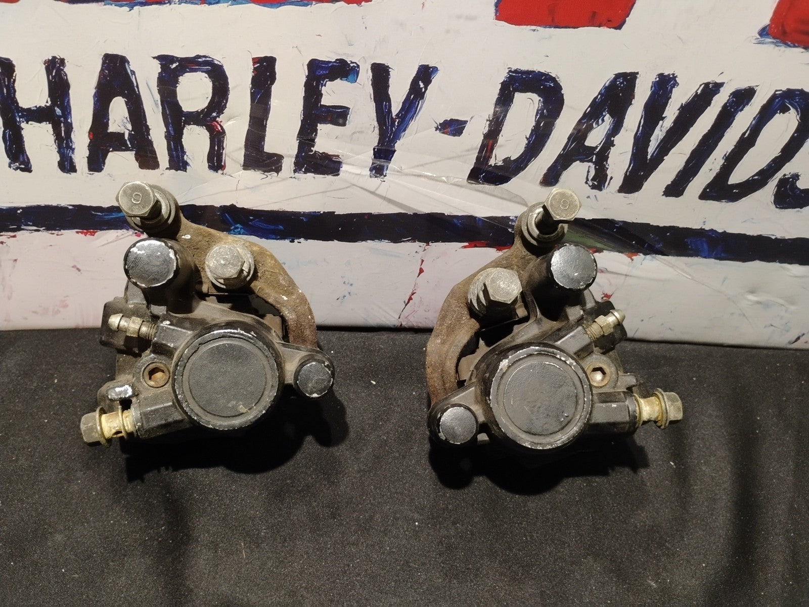 2006 Kawasaki KL650a front brake calipers 