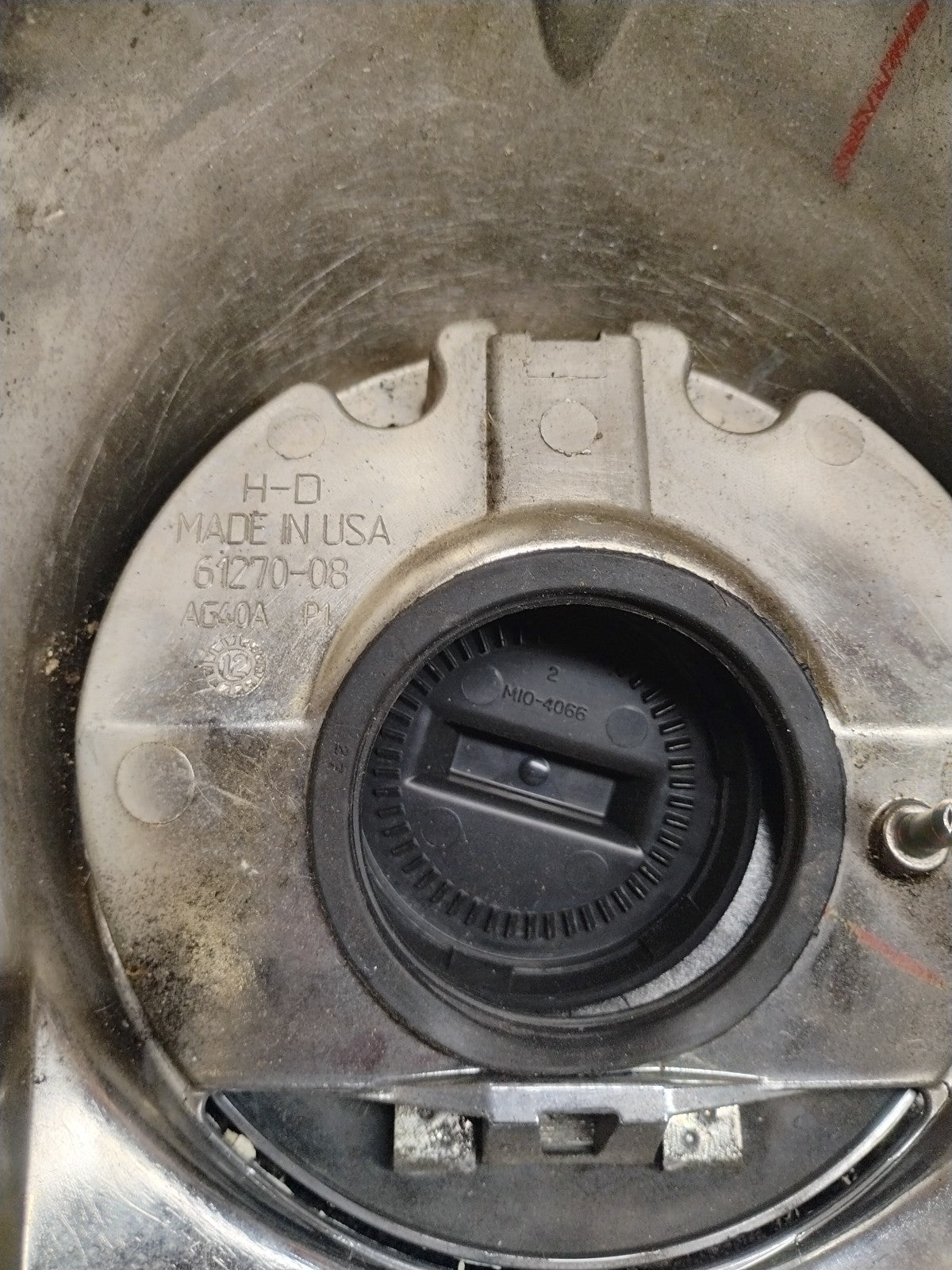 OEM Harley-Davidson Chrome Gas Tank Console Dash 2008-Up 61270-08