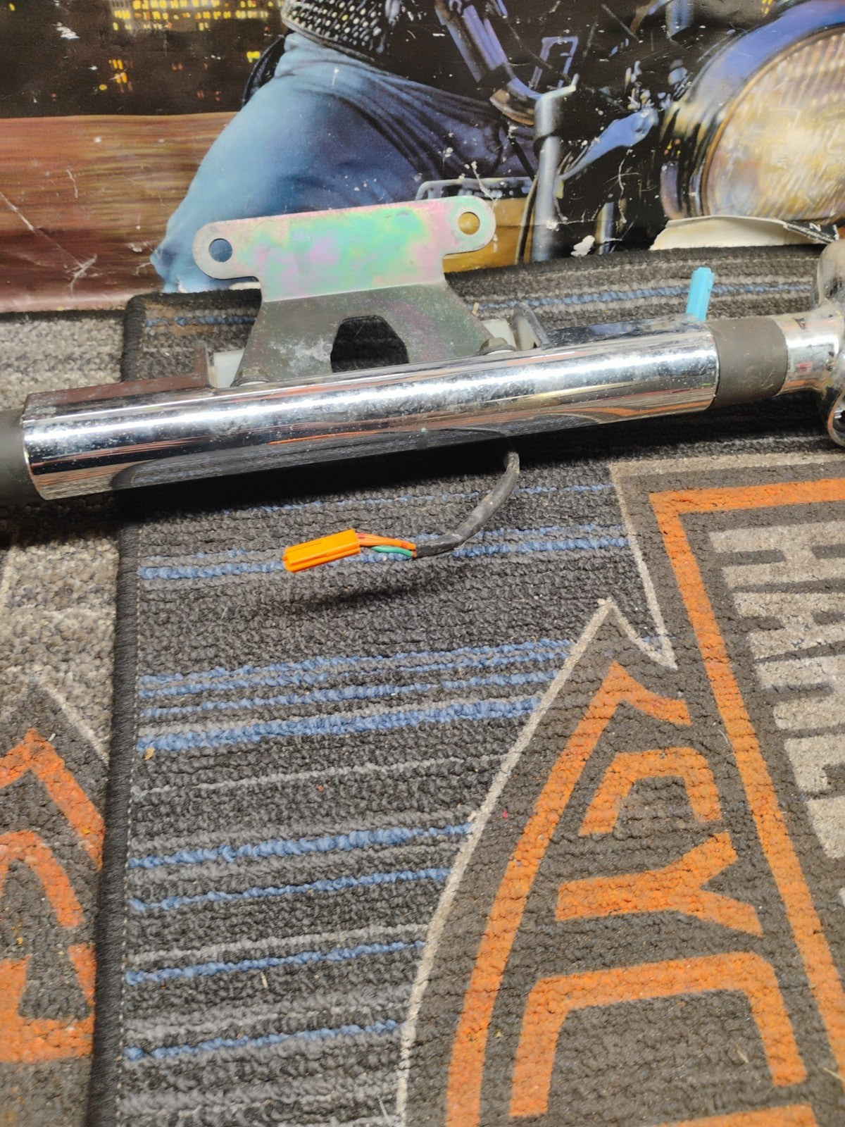 1999 98-03 Honda Shadow VT750 Ace Front Turn Signal Flasher Light Bar Indicator