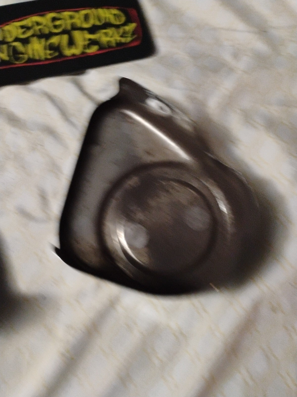 Oem HARLEY DAVIDSON Fl CALIPER COVERs WITH NAMEPLATE PART# 43075-89