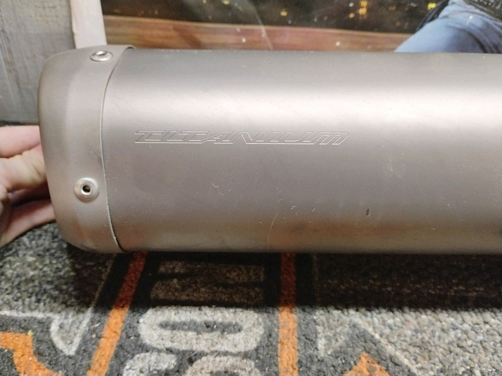 Used OEM  Yamaha YZF-R6 muffler 