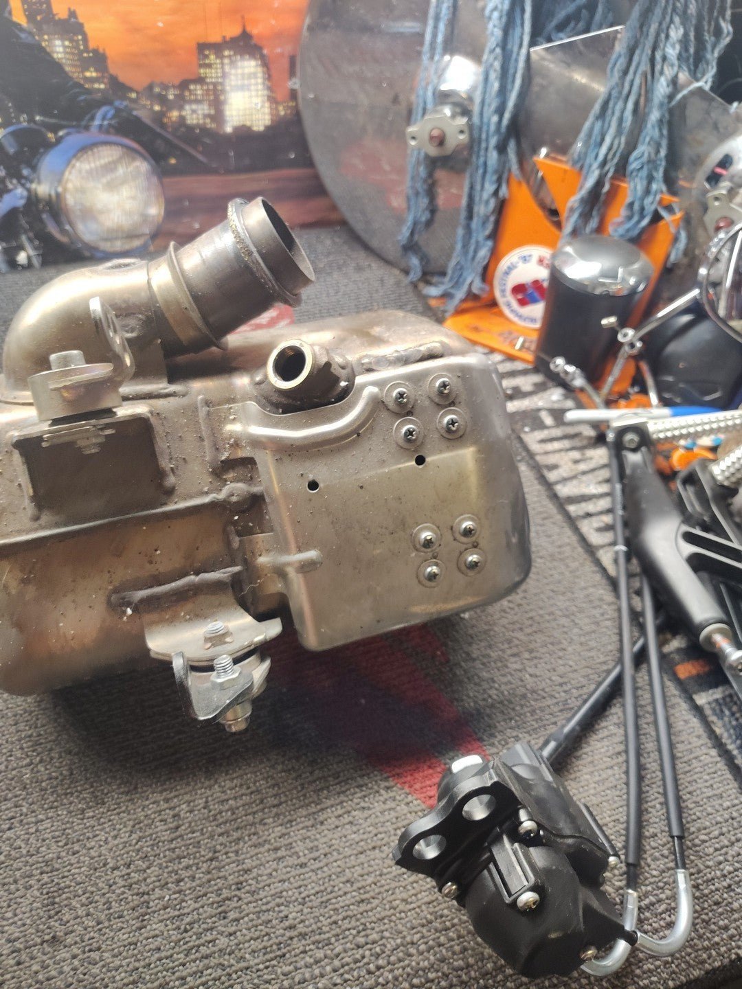  Yamaha R6 YZFR6 17-20 OEM Exhaust Headers Header Manifold Sensor NICE!