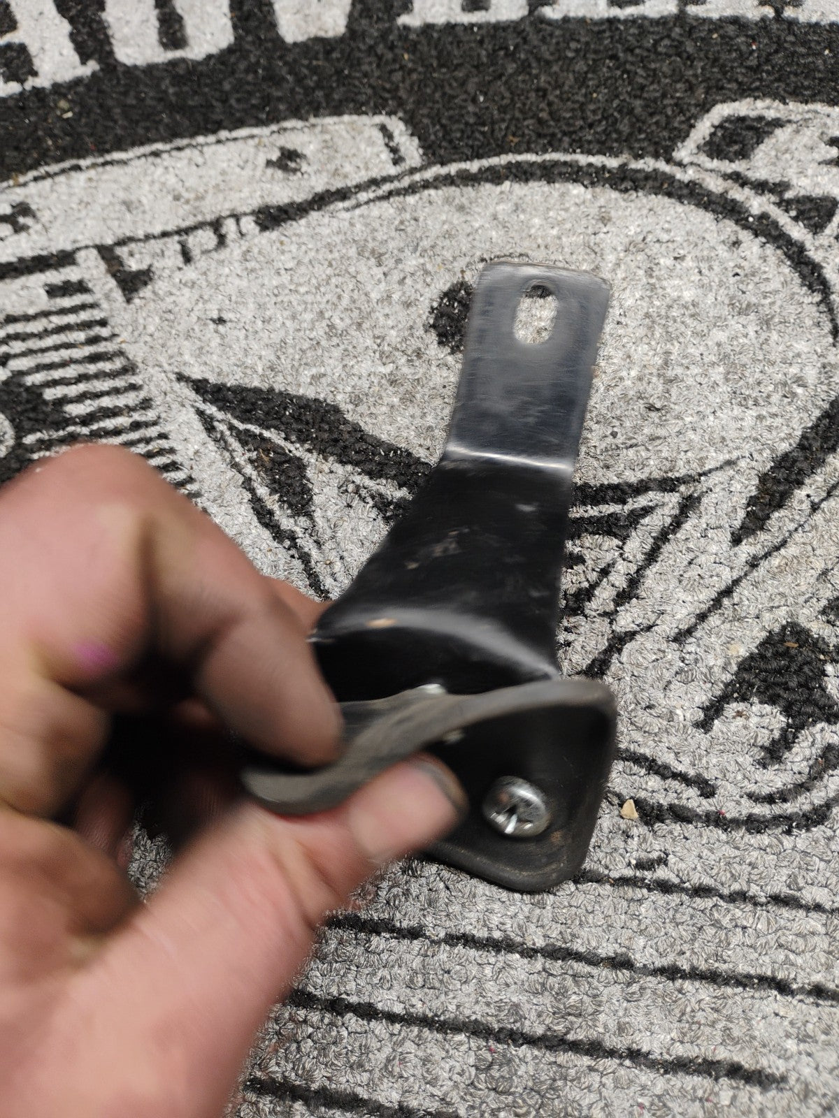 Harley-Davidson OEM 79-23 XL Softail Dyna License Plate Bracket Support 59986-75