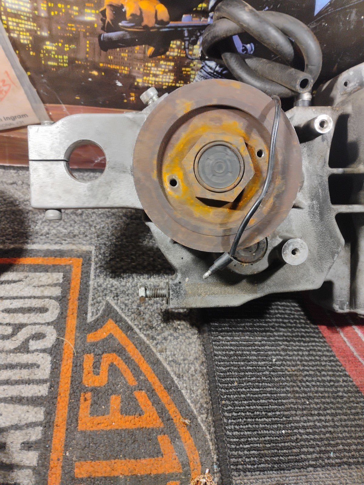 BUELL BLAST 500 01-09 Engine Right Side Crank Cases With 5th Gear