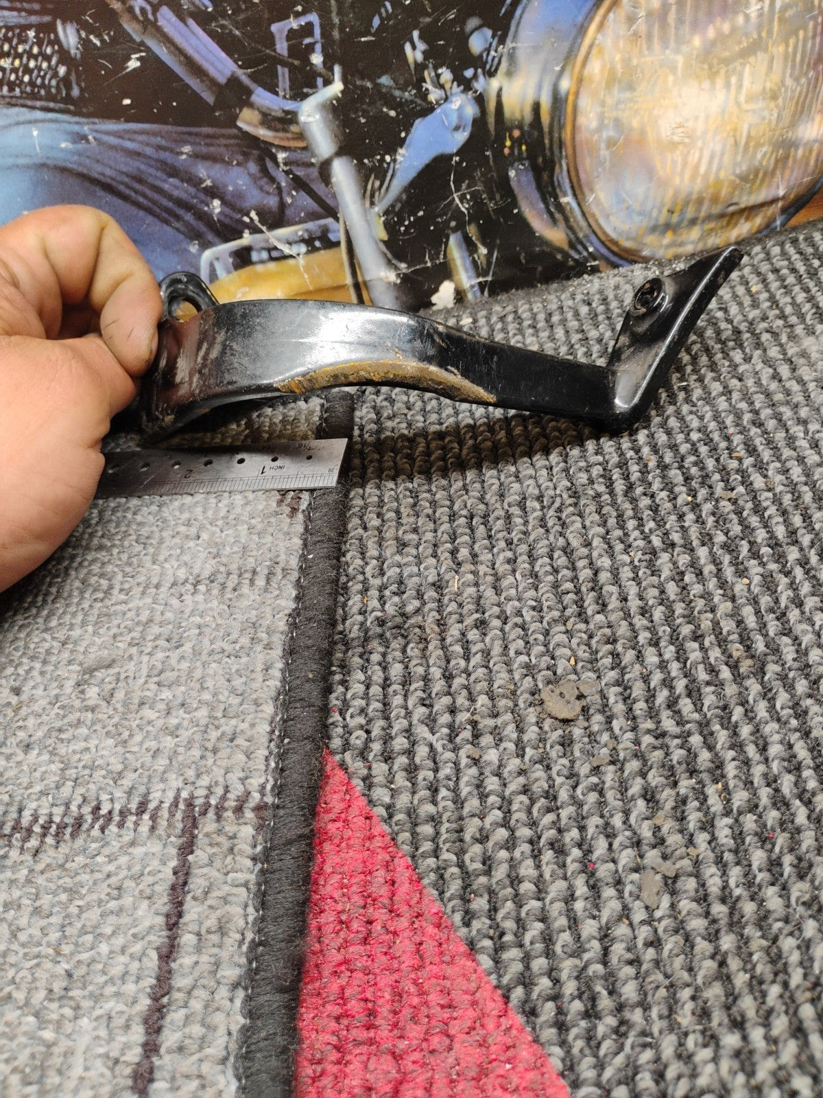 10 HARLEY-DAVIDSON ELECTRA GLIDE ULTRA LIMITED FLHTK PEG BRACKET