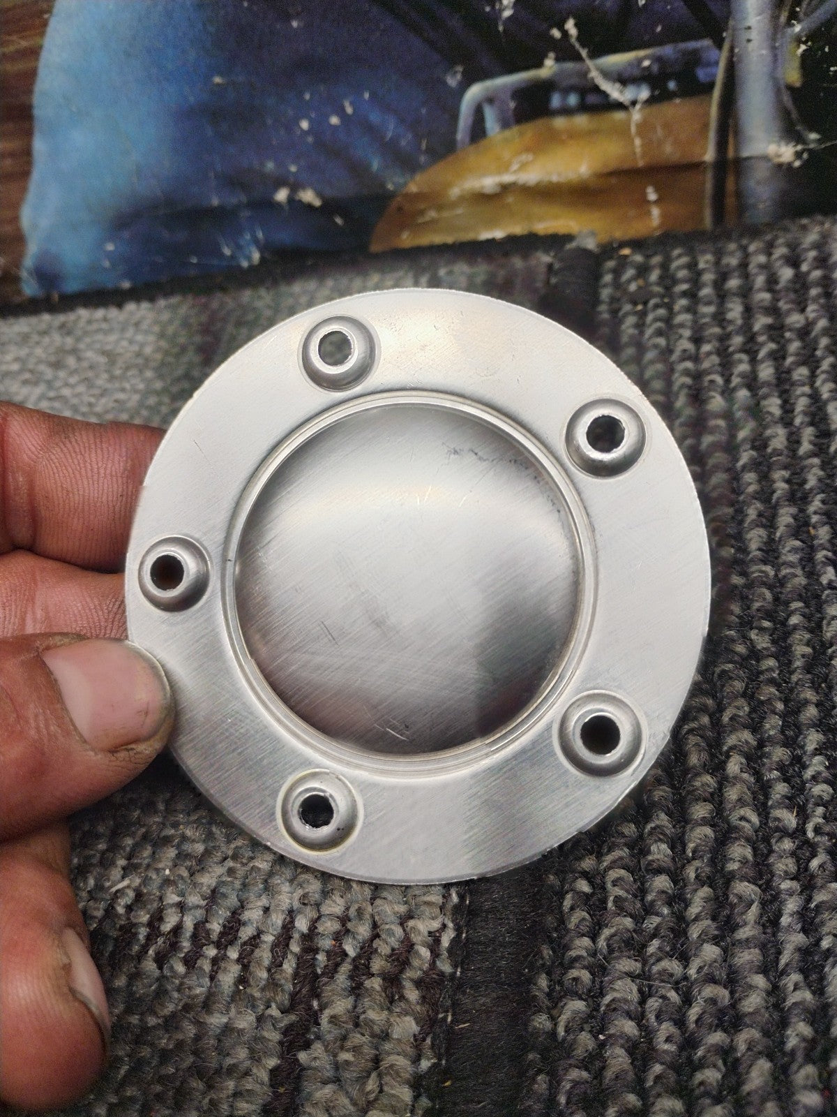 OEM Harley Original Black/Aluminum 5hole Timer Cover 1999 ^ Twin Cam 32698-02A??