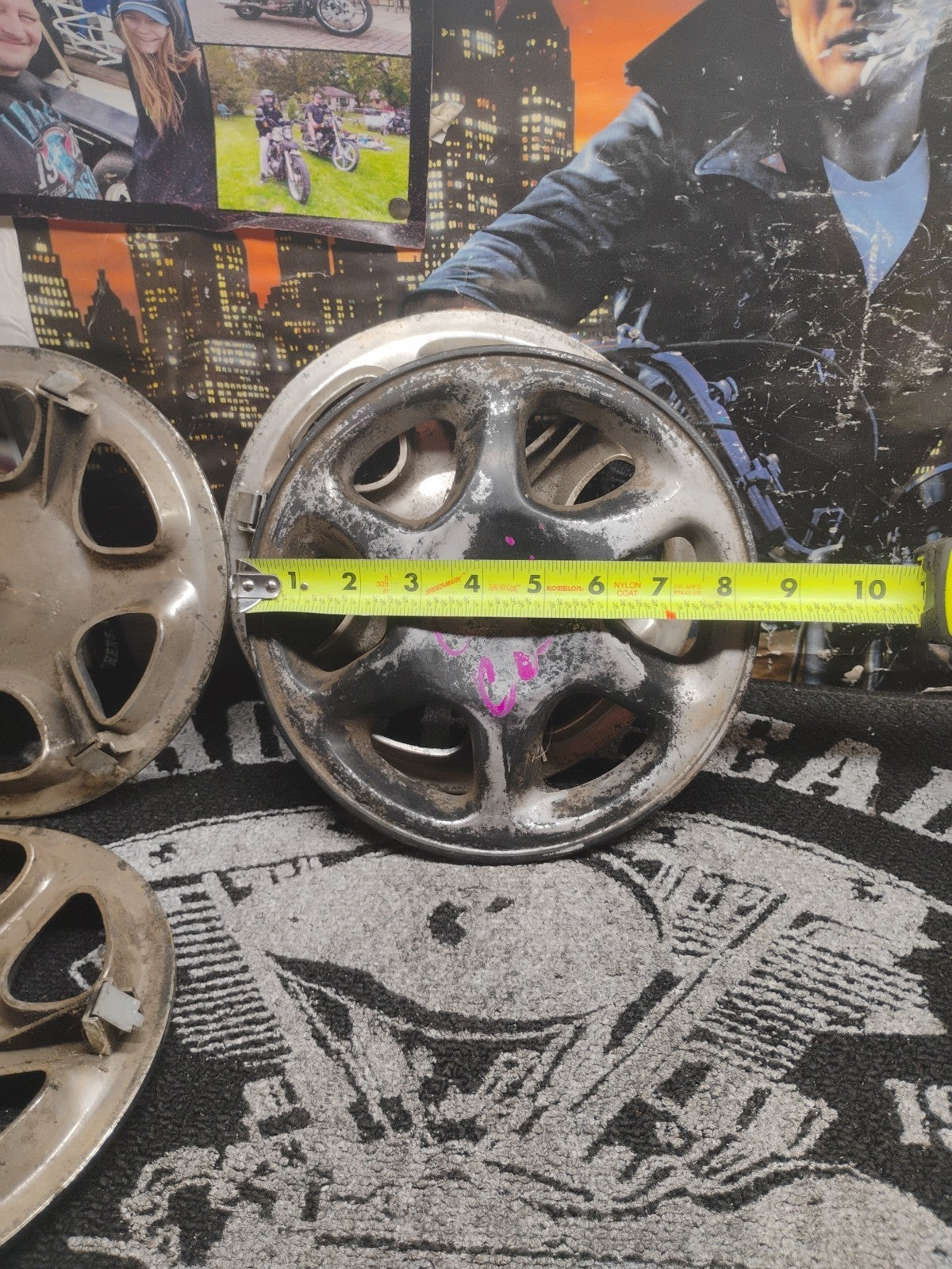 Set Of 4 Golf Cart Rims 8.5 Inch