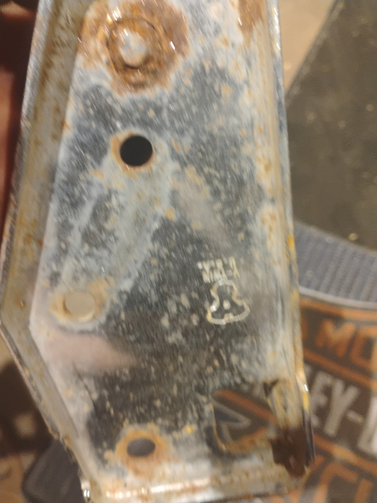 HARLEY DAVIDSON 1970-1979 SHOVELHEAD FLH REAR BRAKE PEDAL MOUNT 875B