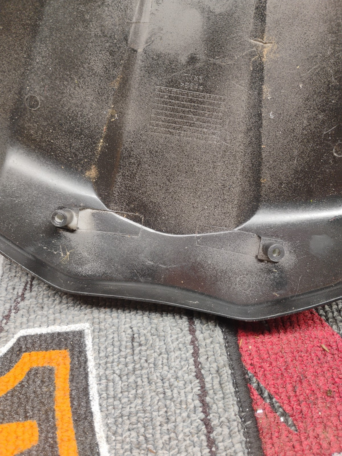 06-07 2006 Yamaha YZF R6 Black Rear Back Seat Solo Cowl Fairing Cover