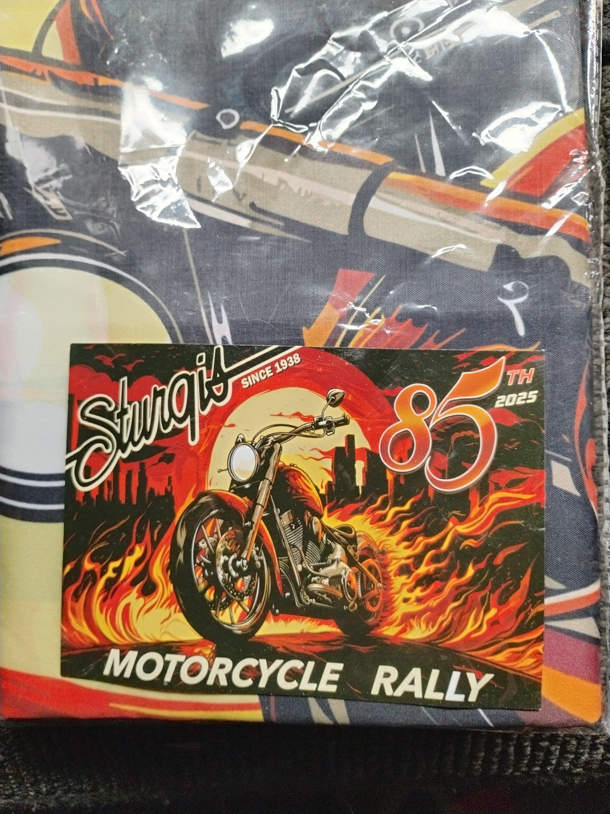 2025 STURGIS MOTORCYCLE RALLY FLAG 85TH ANNUAL 3x5 BIKER GARAGE BANNER