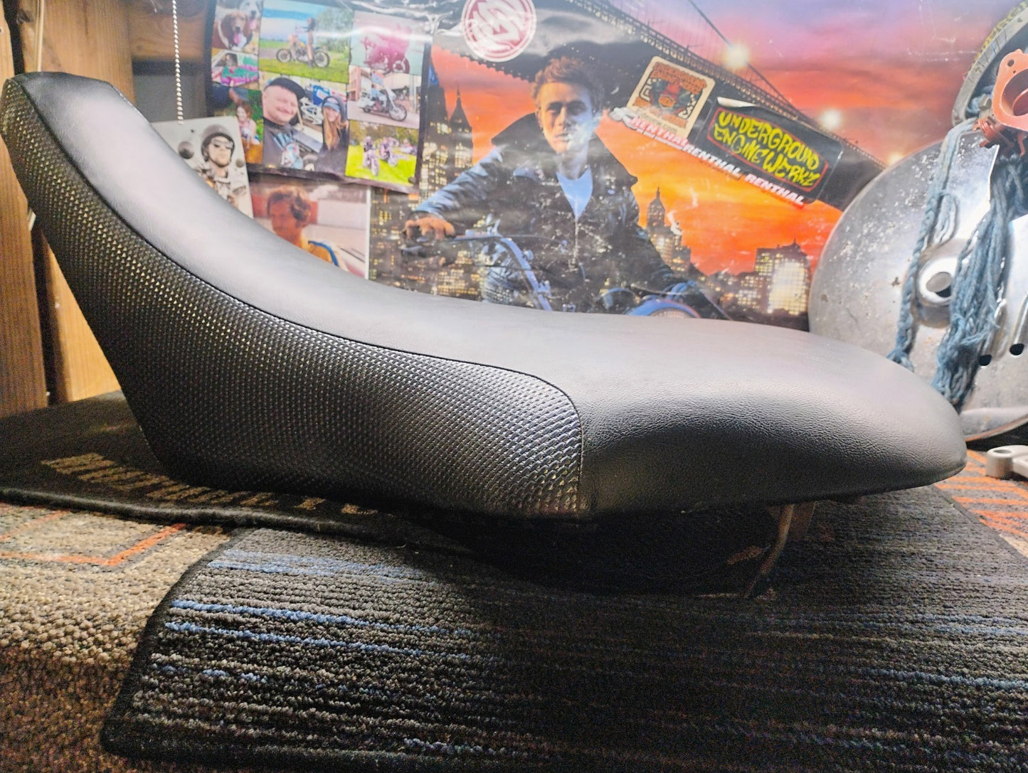 2004-2012 Suzuki LT-Z400 OEM Seat Black Z400 QuadSport ATV