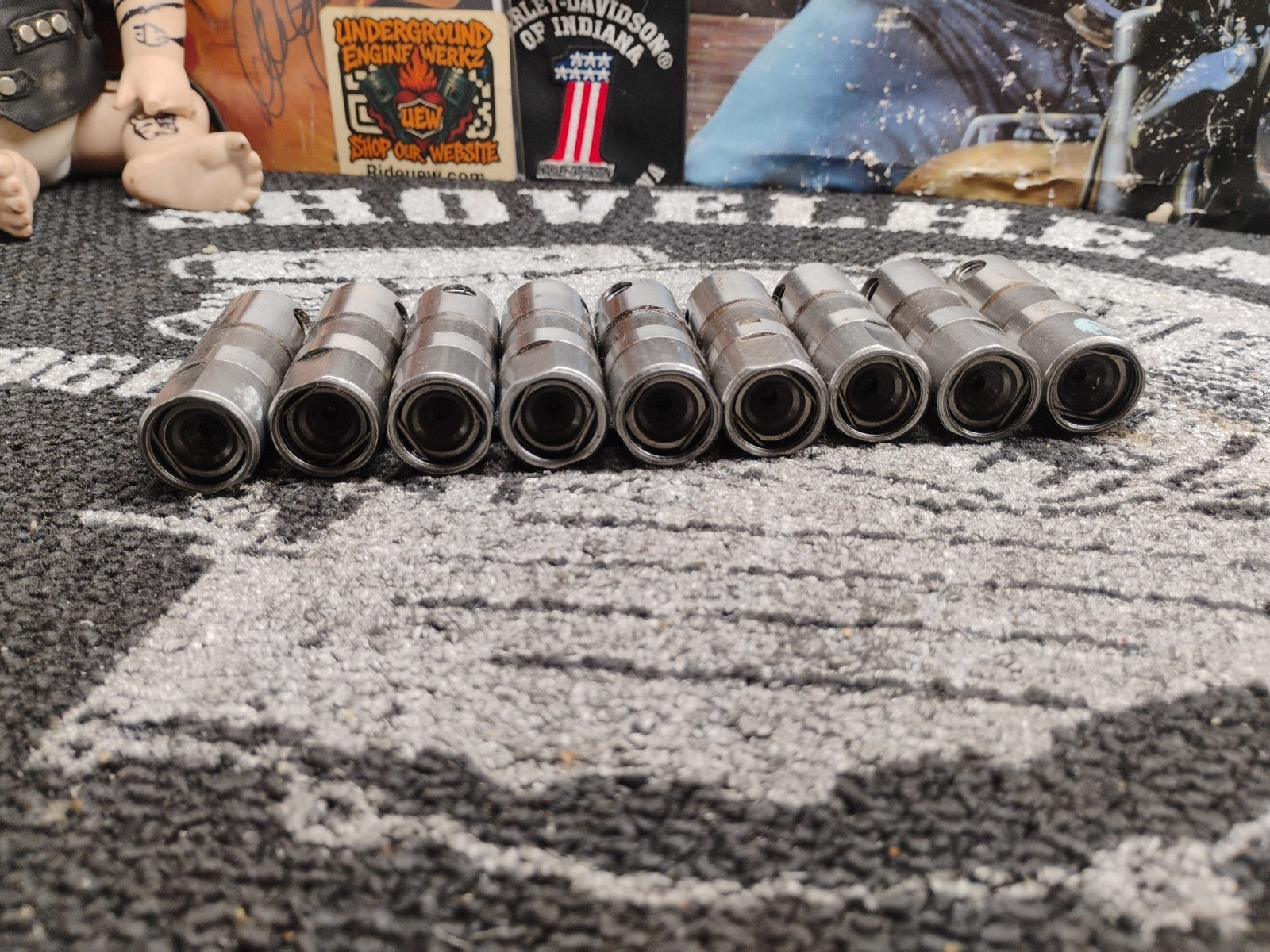 Harley Twin Cam Hydraulic Roller Lifters Tappets OEM 1999–2017 TC88 TC96 TC103 S