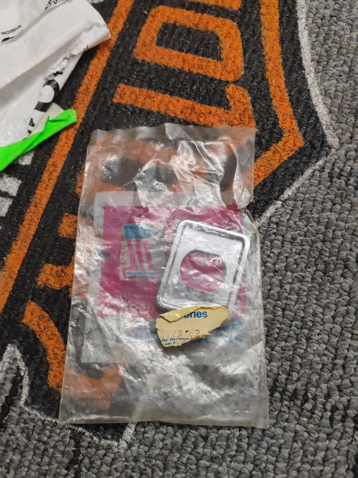 Harley Davidson Latch Trim Plate P/N 52773-82 OEM NOS 