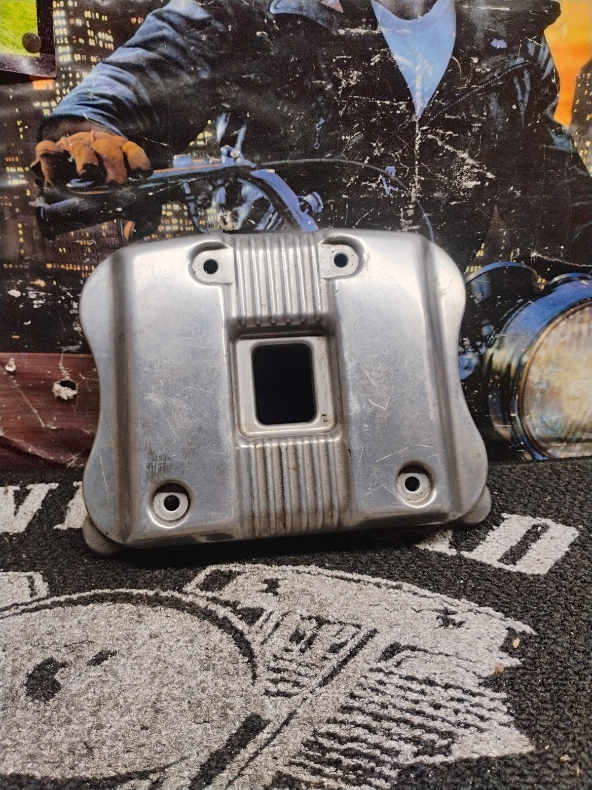 2004 Harley Davidson sportster polished rocker box  cover A2-008