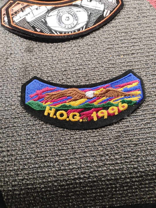 Vintage Harley Davidson patch 1996 HOG H.O.G. NEW? 