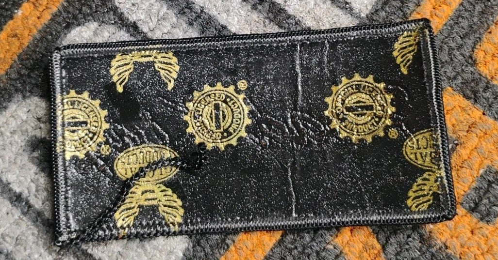 Road King Motorcycle Embroidered Vest Patch Harley Davidson Biker Chopper 4" 2"