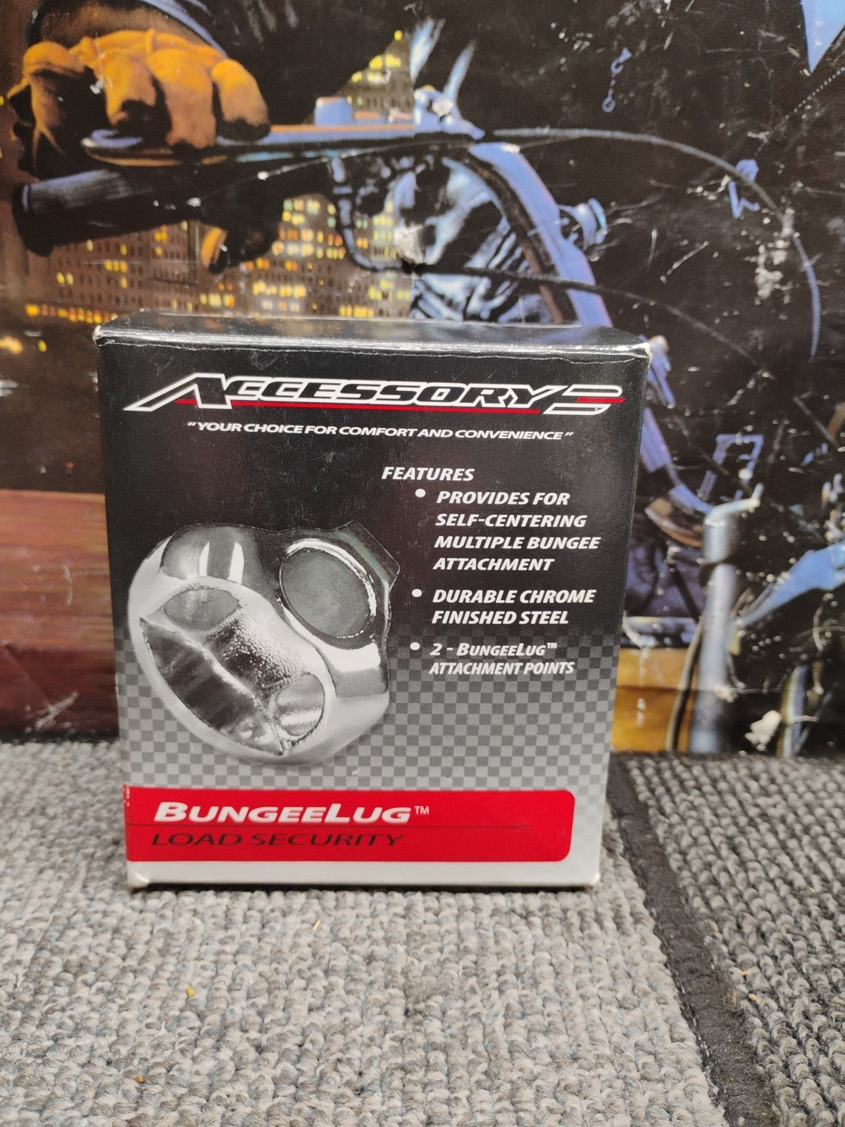 Accessory 3 BUNGEELUG HARLEY DAVIDSON Secure ATTACHMENT POINTS Motorcycle