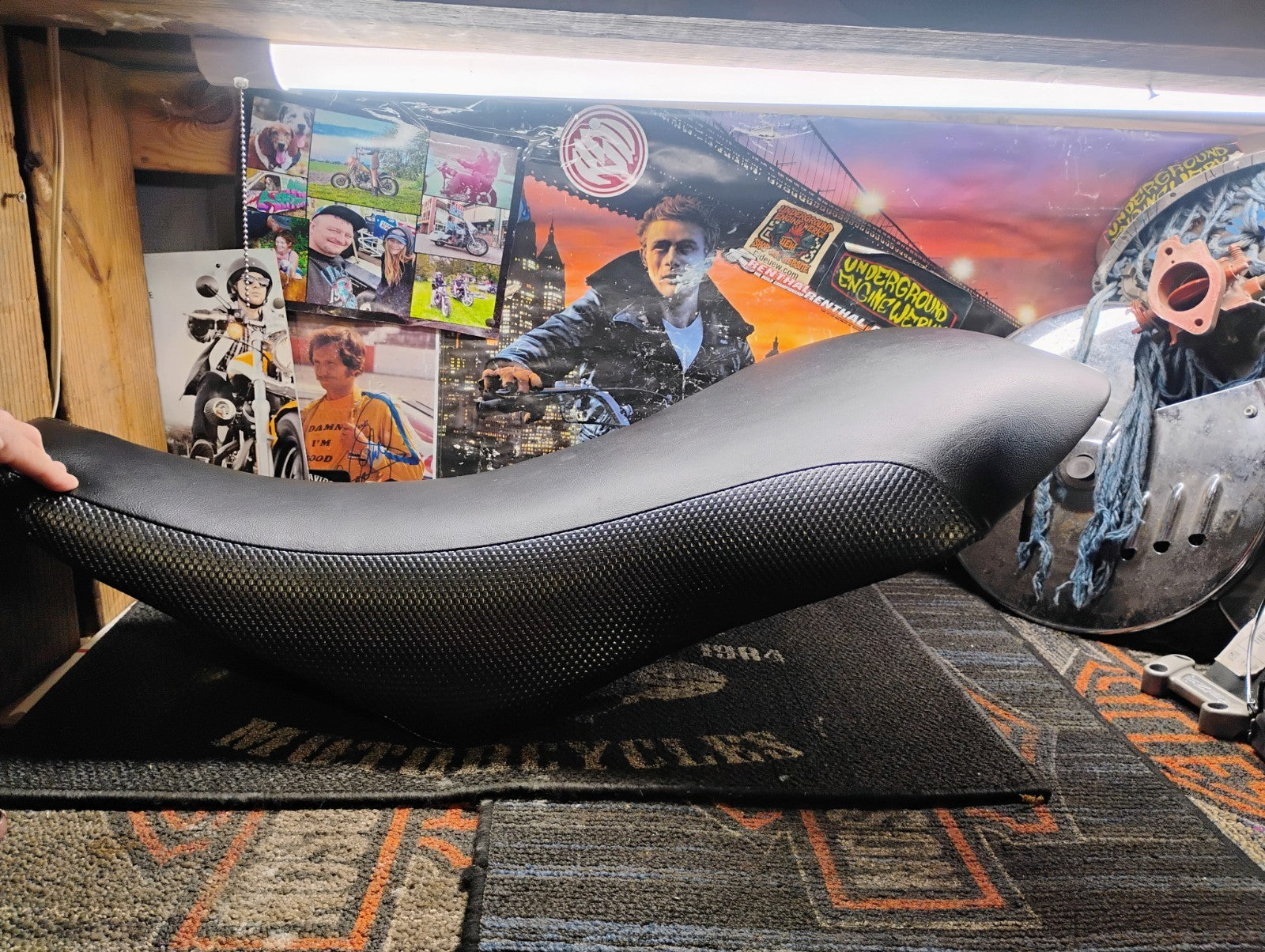 2004-2012 Suzuki LT-Z400 OEM Seat Black Z400 QuadSport ATV
