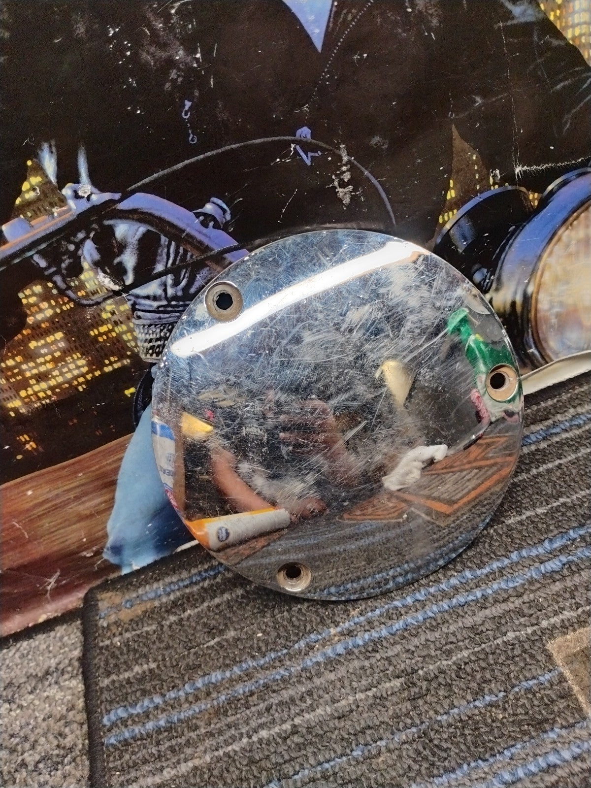 harley 3 hold derby cover shovelhead fl flh fxe fxd fxr #3500