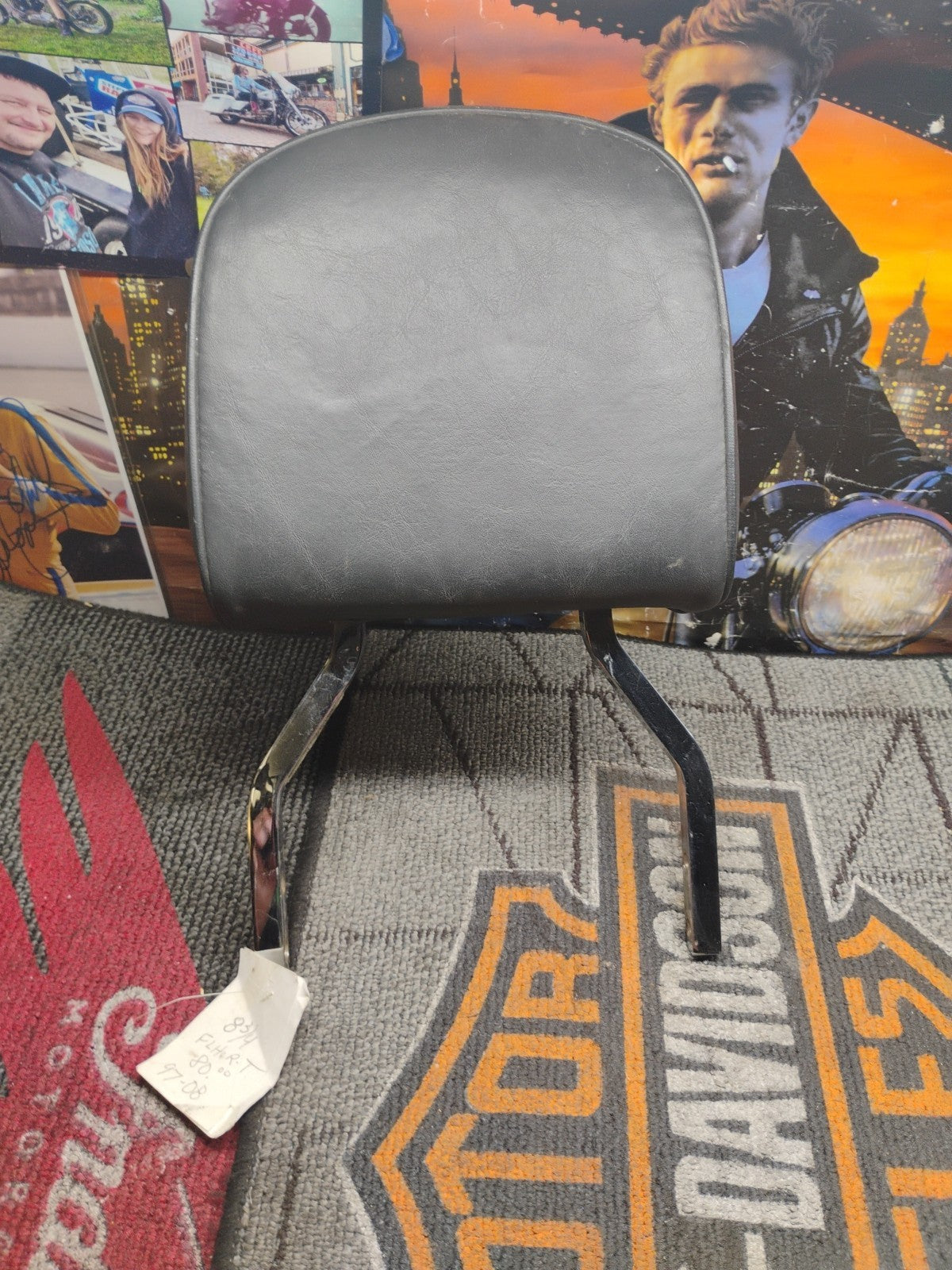 OEM PassengerBackrest Sissybar For Harley 97-08 Road StreetGlide UltraClassic FL