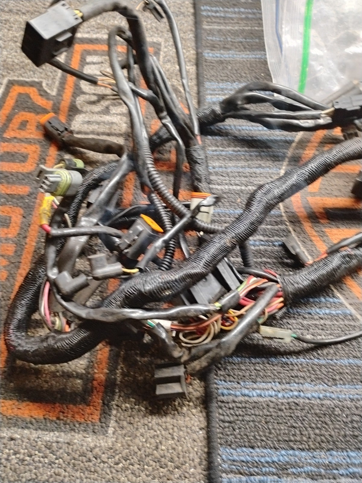 2002 Buell Blast 500 Almost Complete Wiring Harness Oem