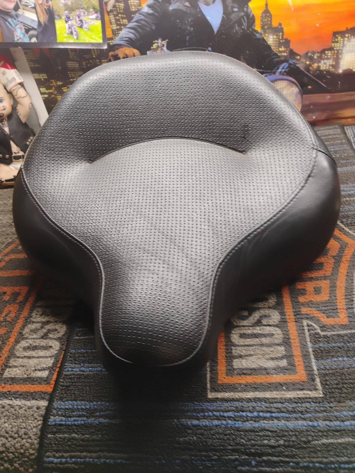 Harley Davidson OEM Police Seat 09-22 Touring Models W/T-bar