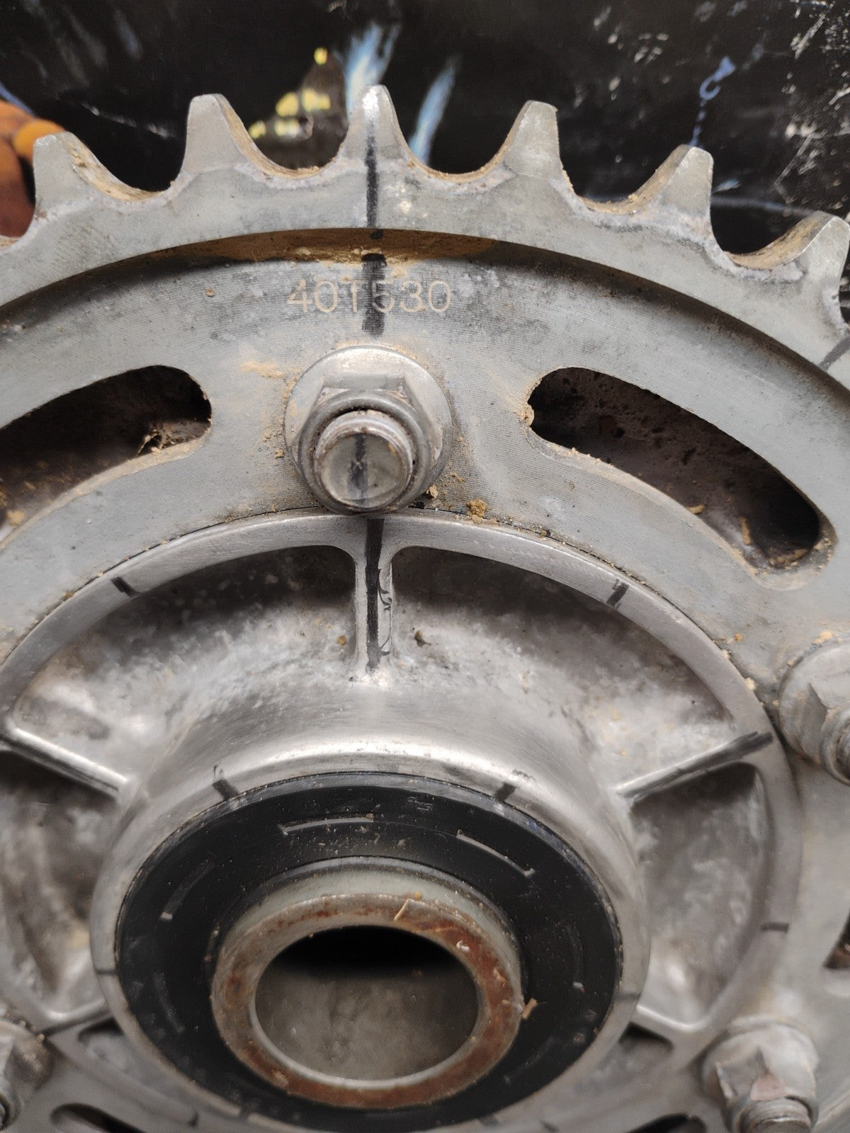 1997 Suzuki GSX‑R600 SRAD OEM Rear Hub Sprocket Carrier Wheel Drive64651-33E00