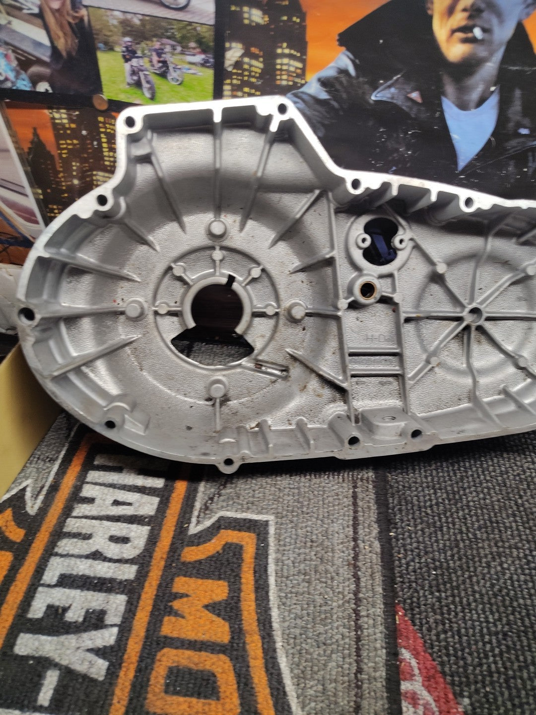 Natural Finish Primary Clutch Cover 1993-2003 Harley 883 1200 Sportster 34951-95