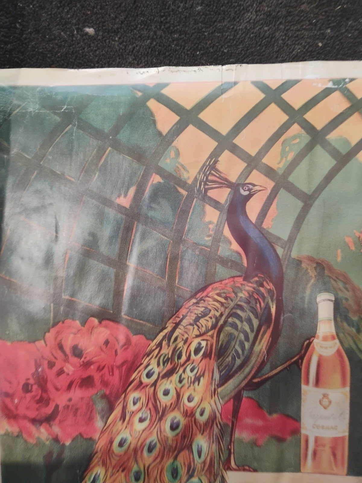 Vintage 2004 Camille Bouchet Cognac Jacquet 1920s  Art Poster 24x36