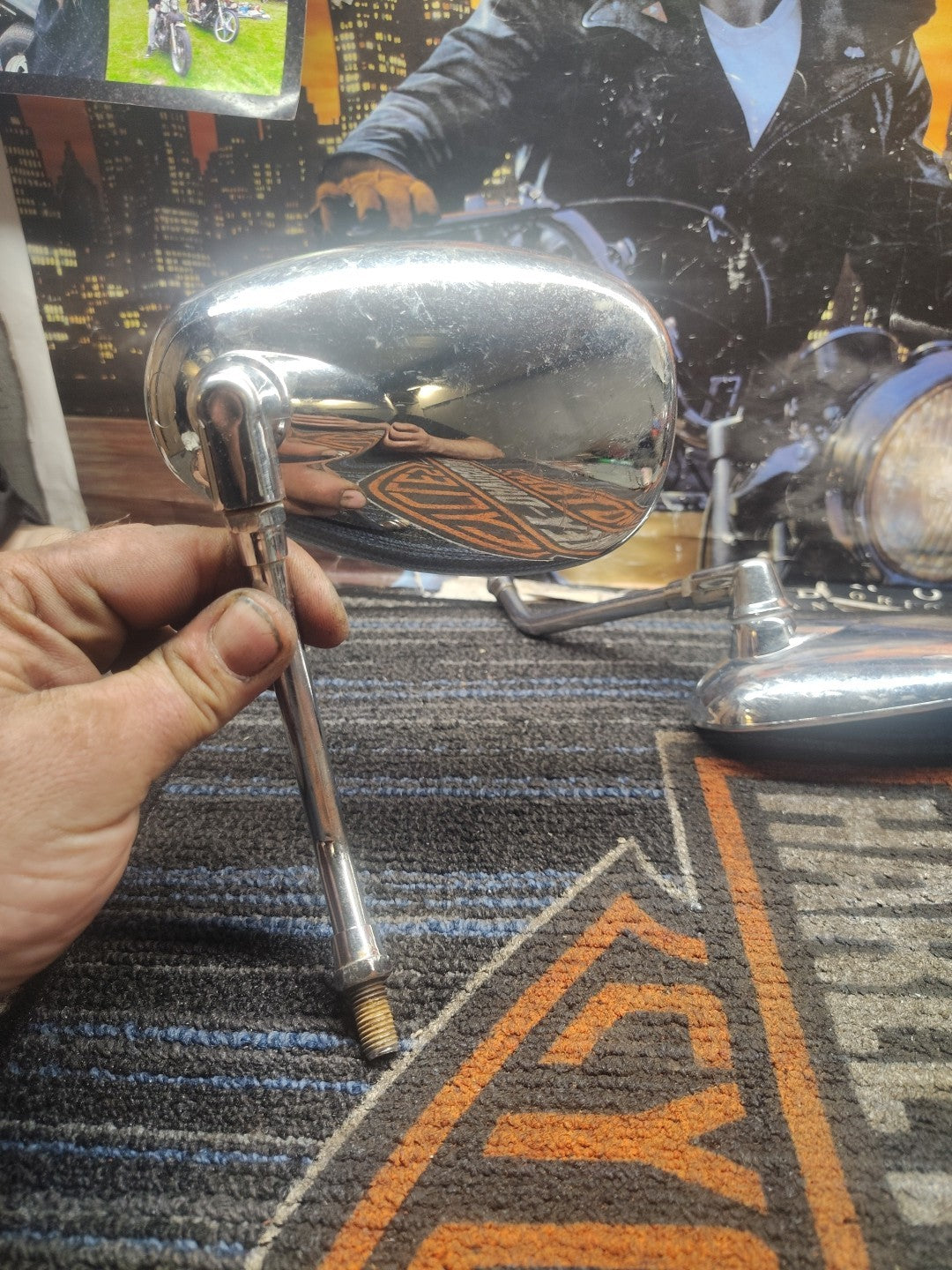2017 Indian Roadmaster Rearview Mirrors