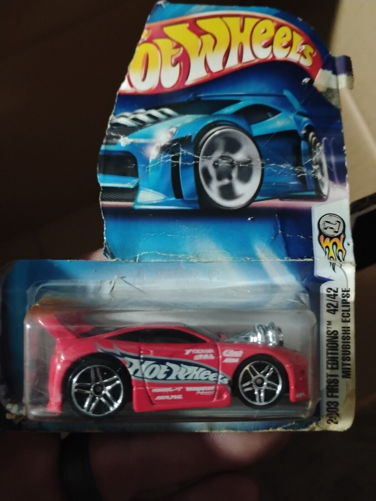 Hot Wheels Metal 2003 First Editions Mitsubishi Eclipse DIe Cast 1/64 Scale 054