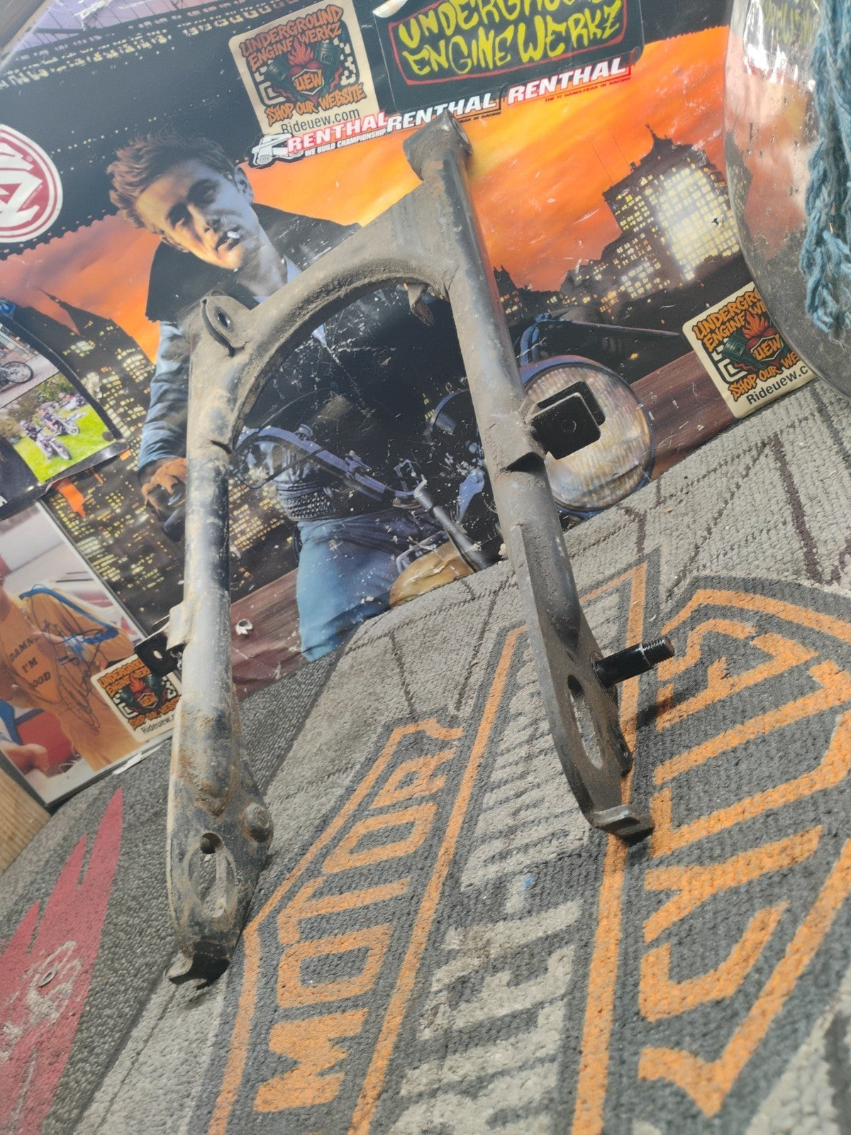 1974 Honda CB 125 CB125S Swingarm  