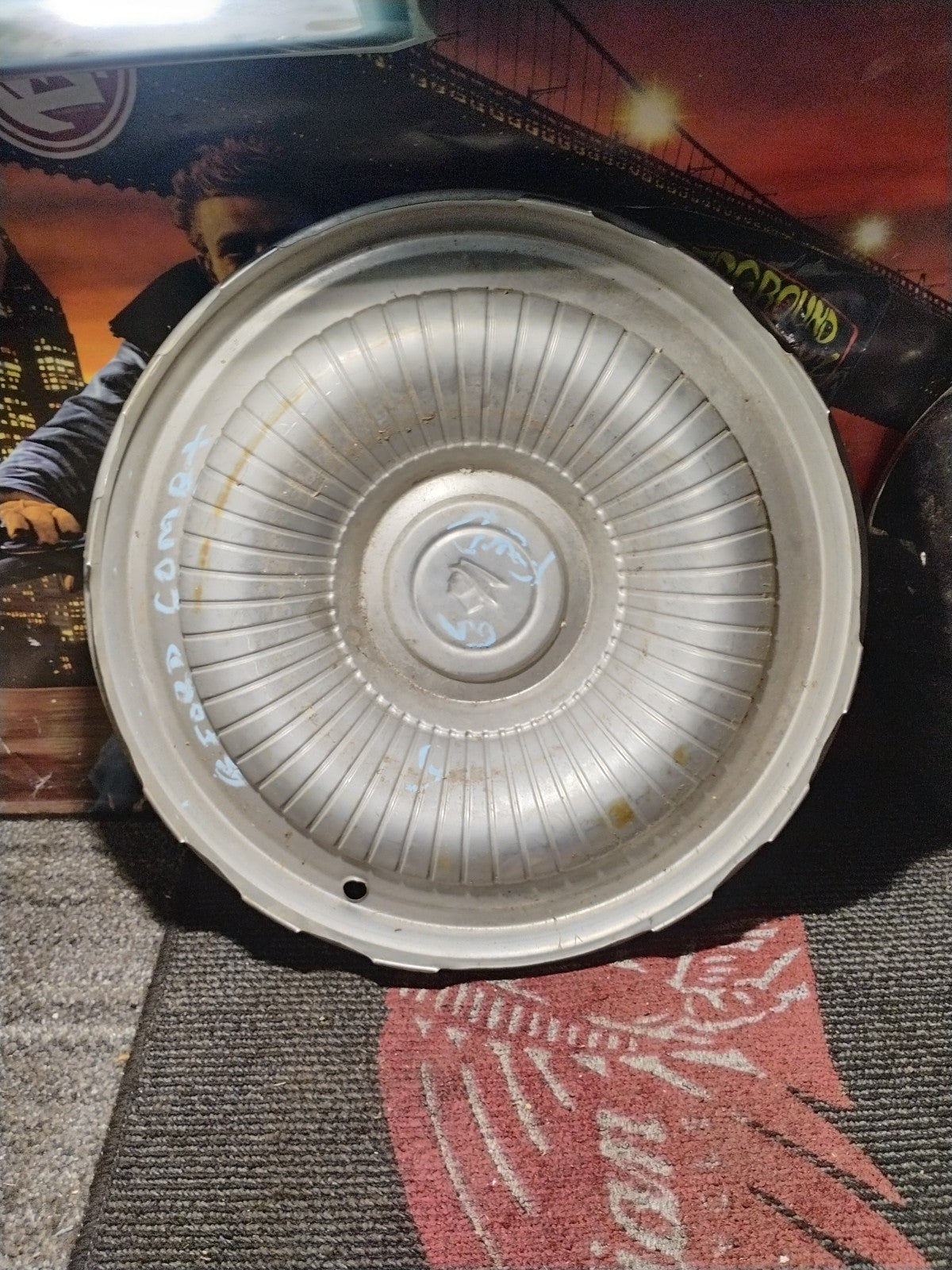 Single Mercury Montclair Park Lane Monterey Hubcaps Wheel Covers   1965 15”