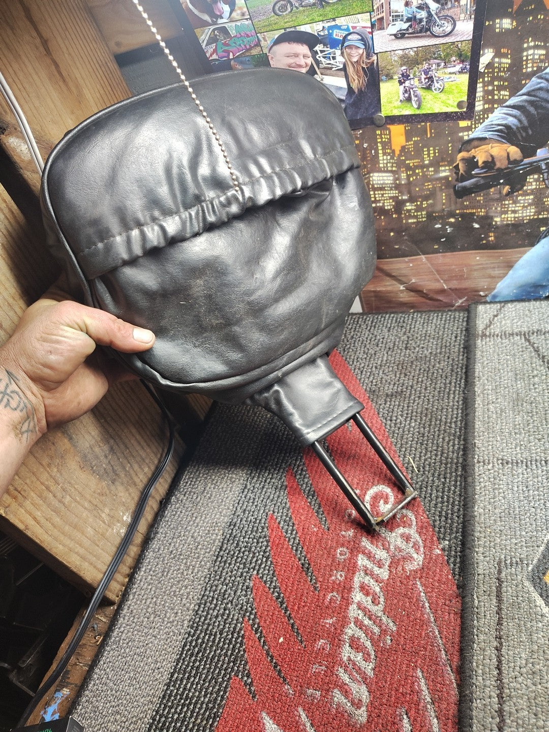 '88-'15 Discontinued Harley Davidson Rider Backrest