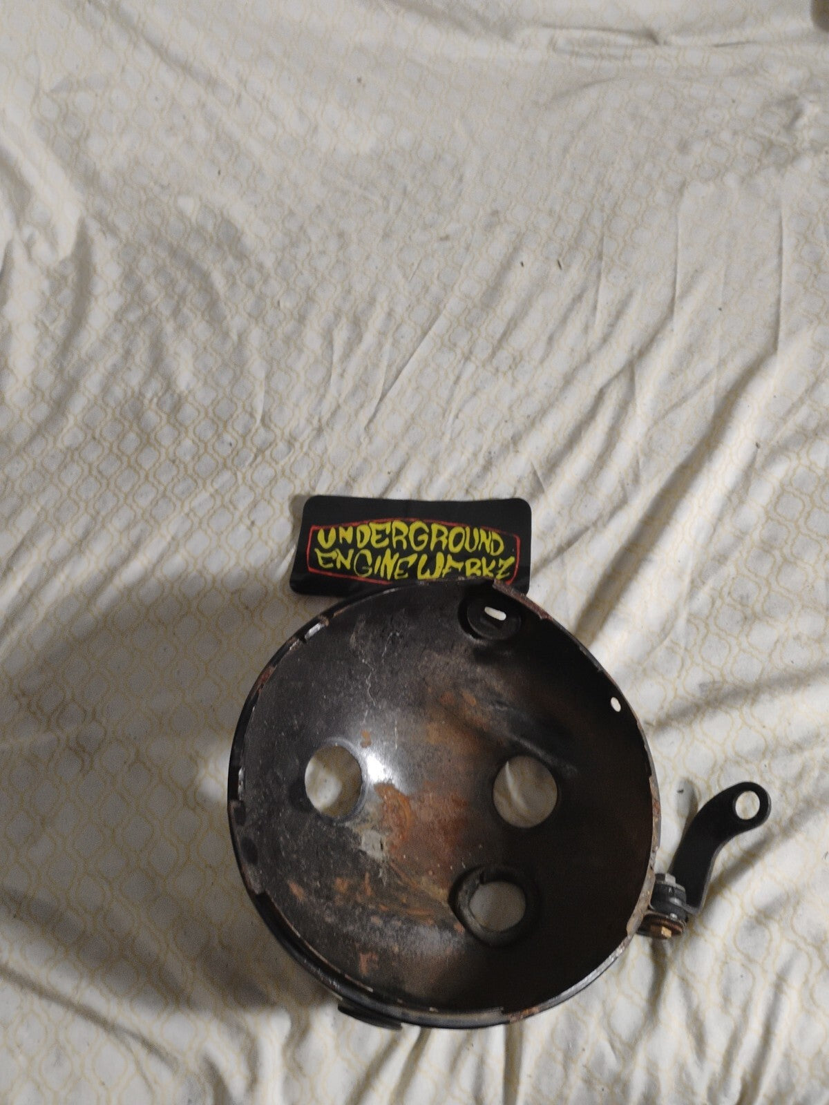 1977 Yamaha XS500 Headlight Bucket YHA-121 SAE M72