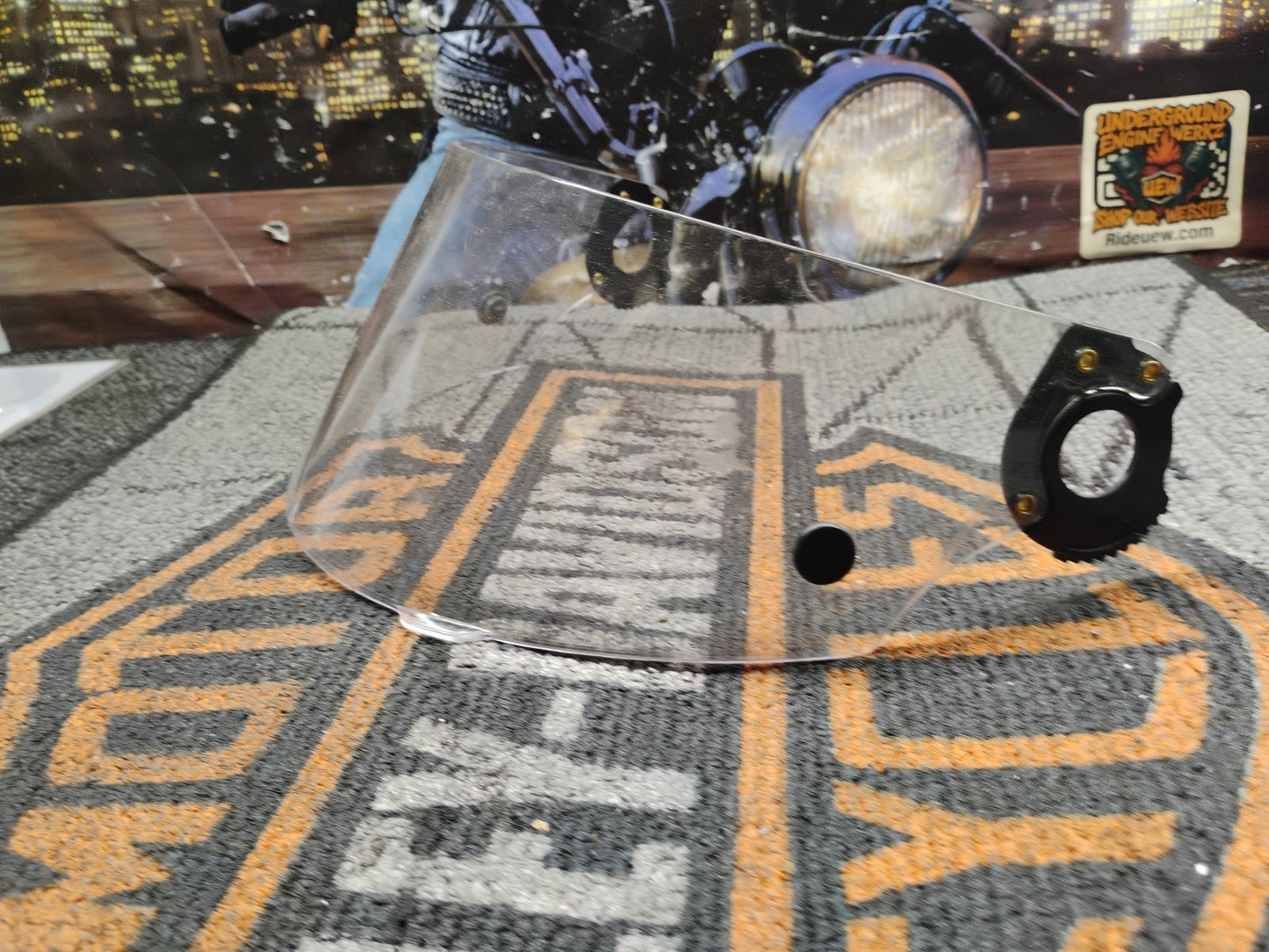 SHOEI  Model 0-20 Clear Face Shield Visor Motorcycle Helmet