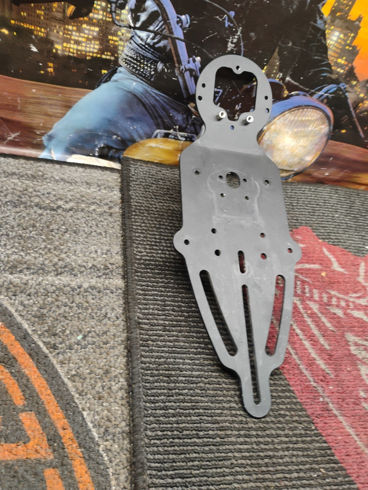 EB1301 2019 19 MOTO GUZZI V7 III STONE NIGHT 750 LICENSE PLATE BRACKET